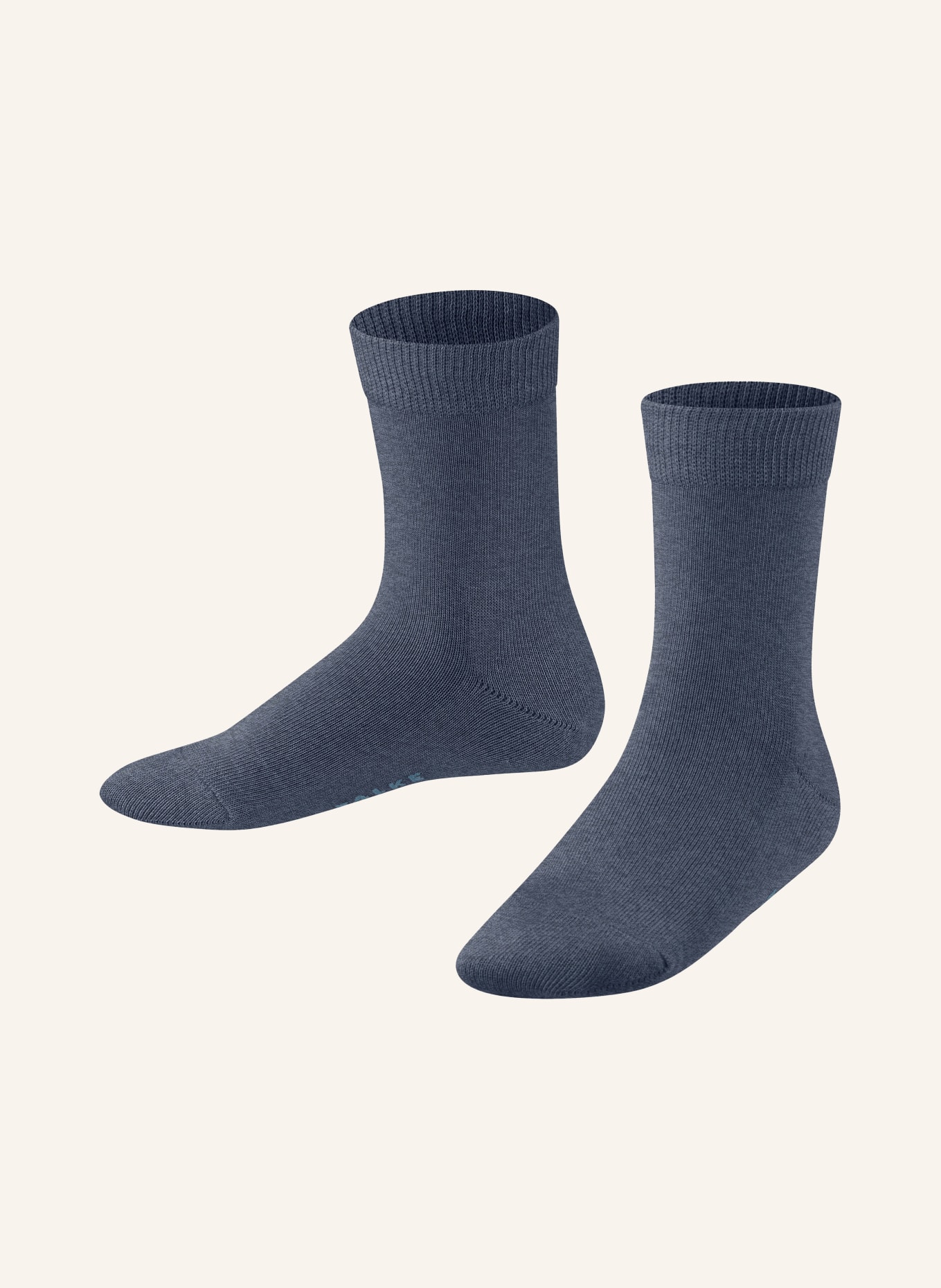 FALKE Socken FAMILY: 6688 DARK BLUE MEL.