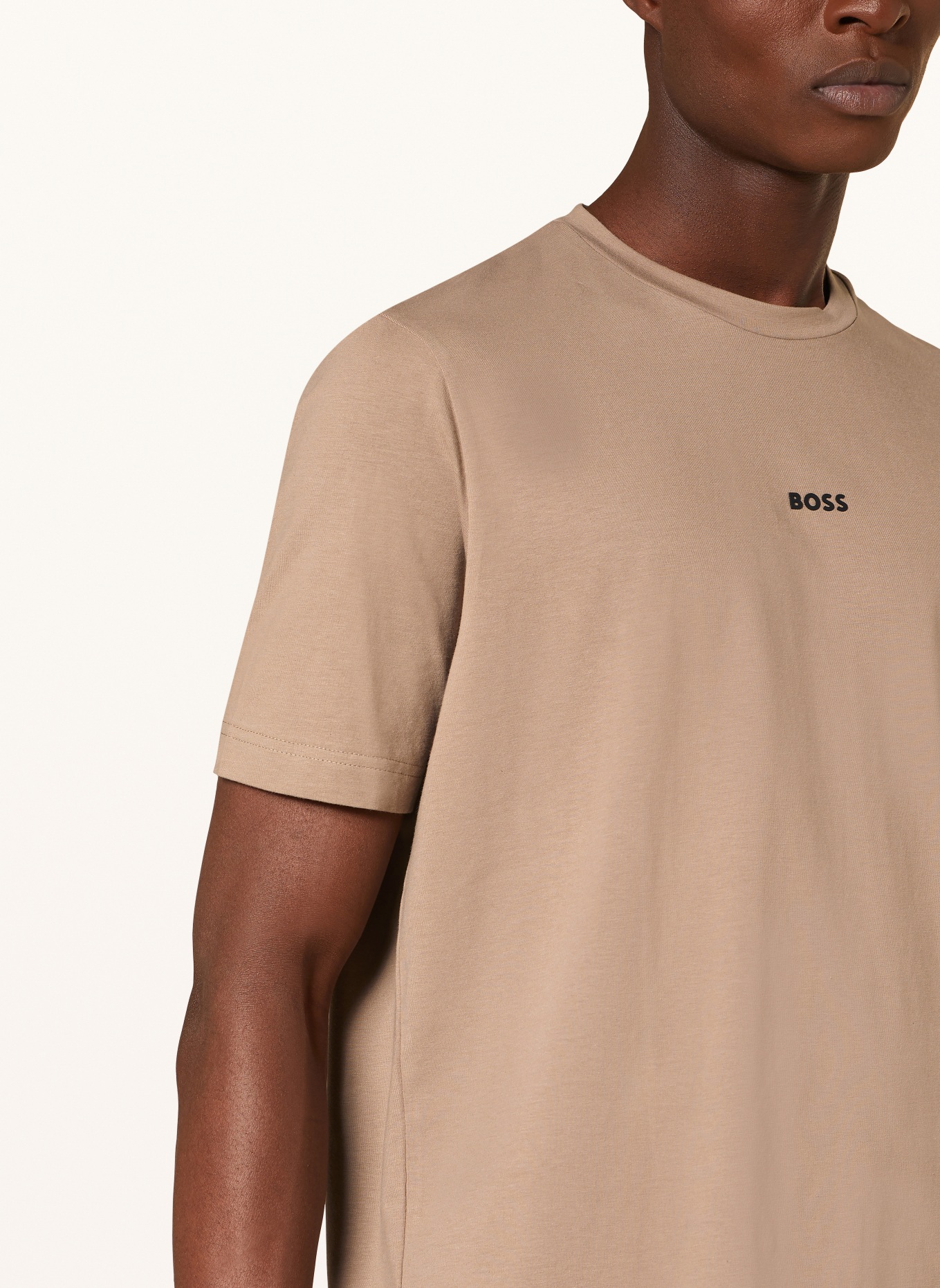 BOSS T-Shirt TCHUP, Farbe: HELLBRAUN (Bild 4)