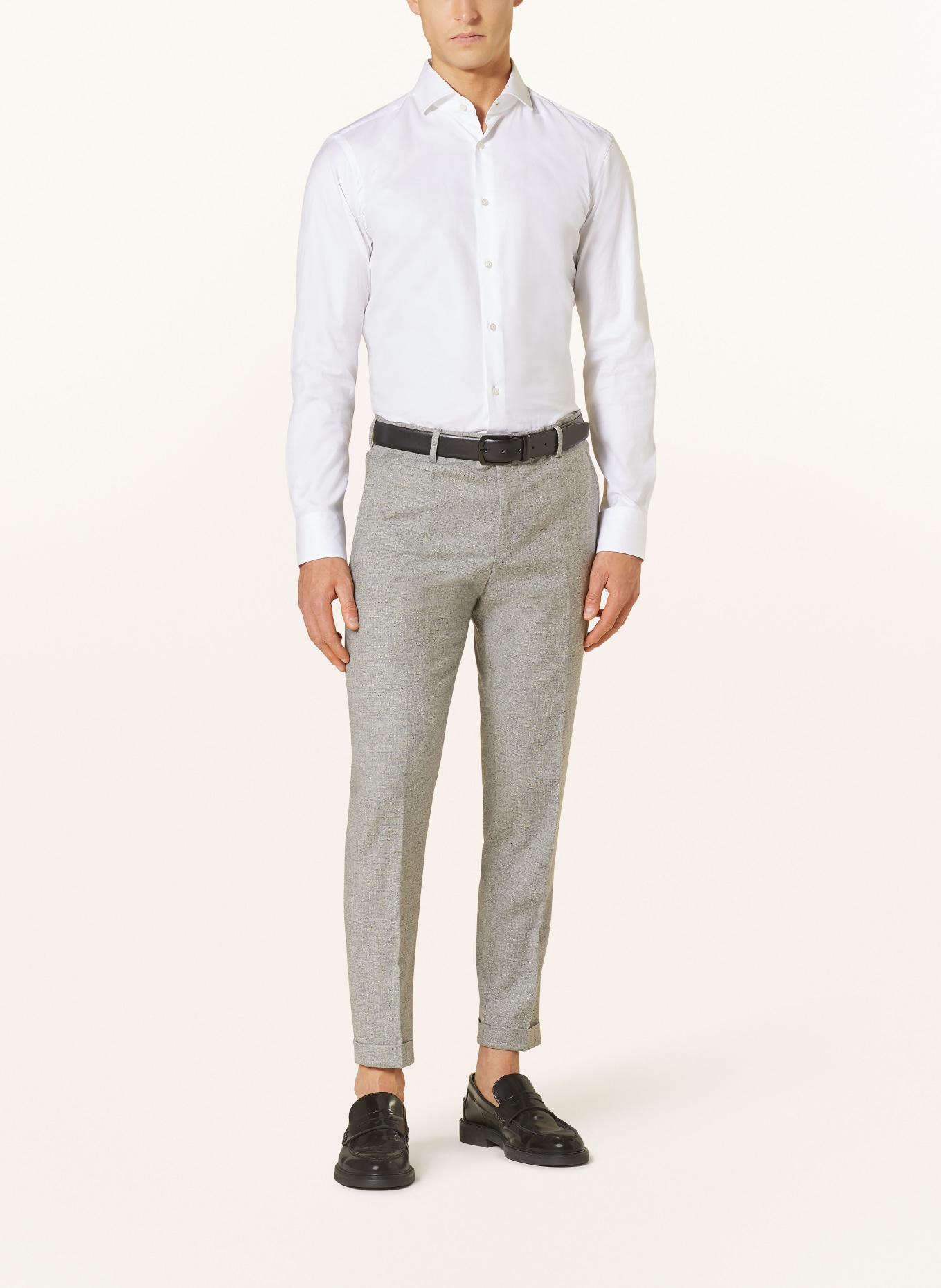STRELLSON Spodnie garniturowe LUC3 relaxed fit, Kolor: 040 Silver                     040 (Obrazek 3)