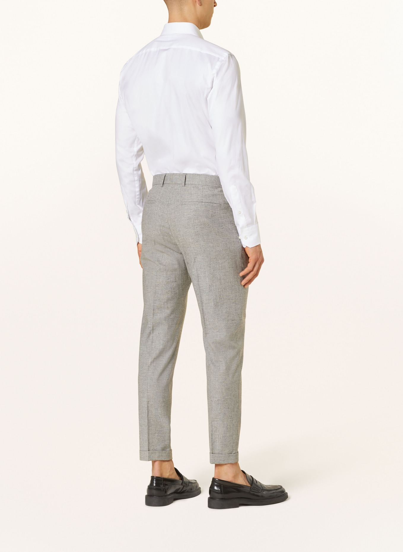 STRELLSON Suit trousers LUC3 relaxed fit, Color: 040 Silver                     040 (Image 4)