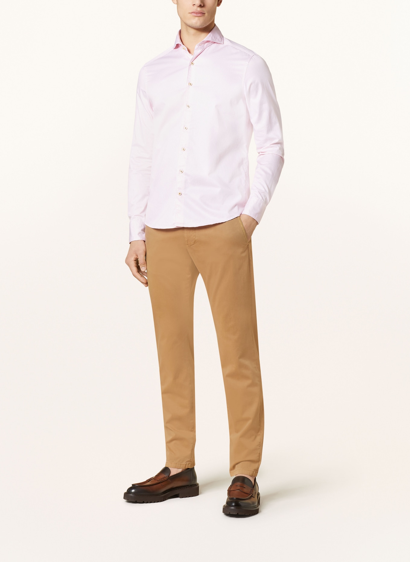 Stenströms Shirt slim fit , Color: PINK/ WHITE (Image 2)