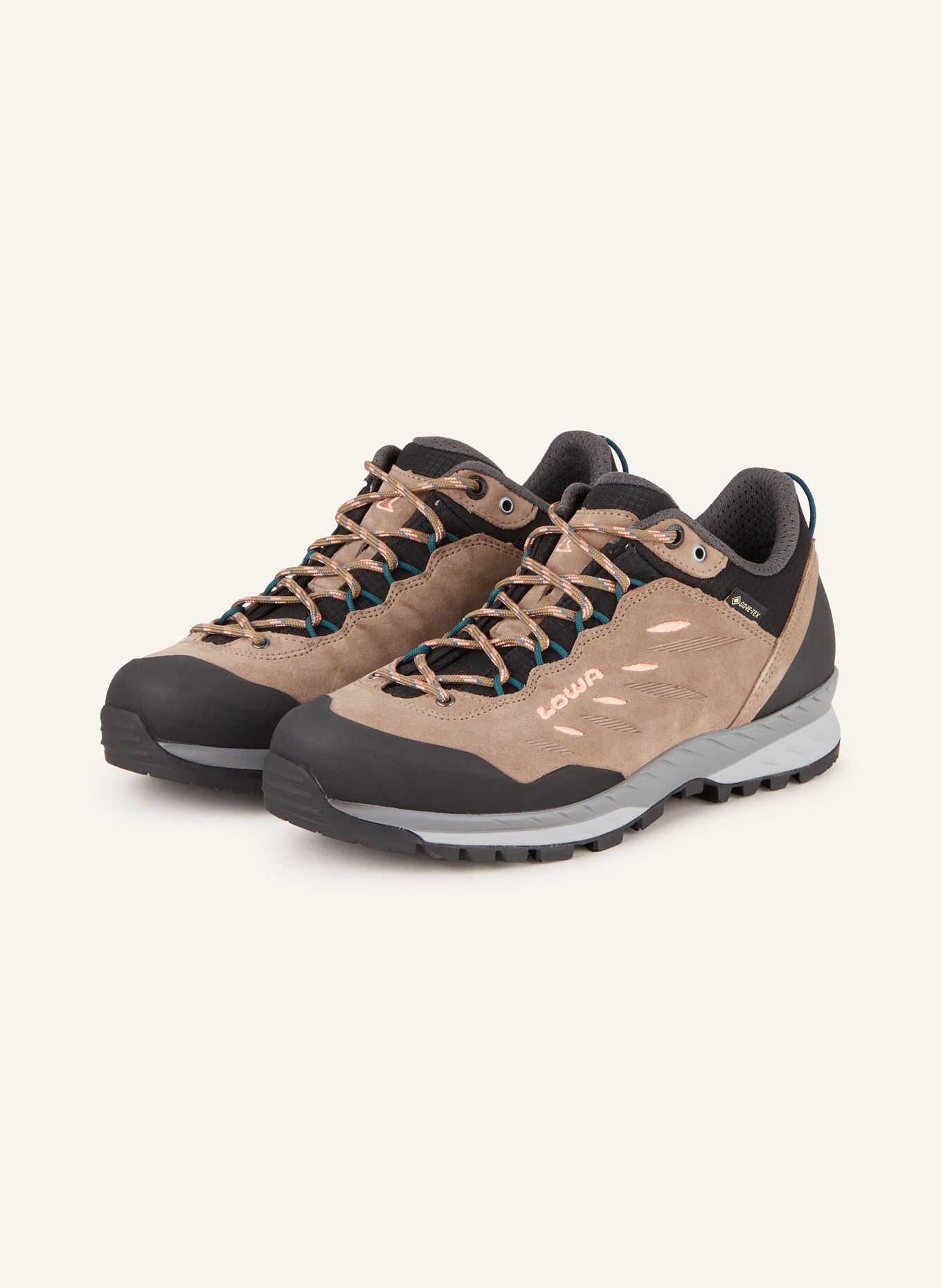 LOWA Outdoor-Schuhe DELAGO GTX , Farbe: CAMEL/ HELLORANGE (Bild 1)
