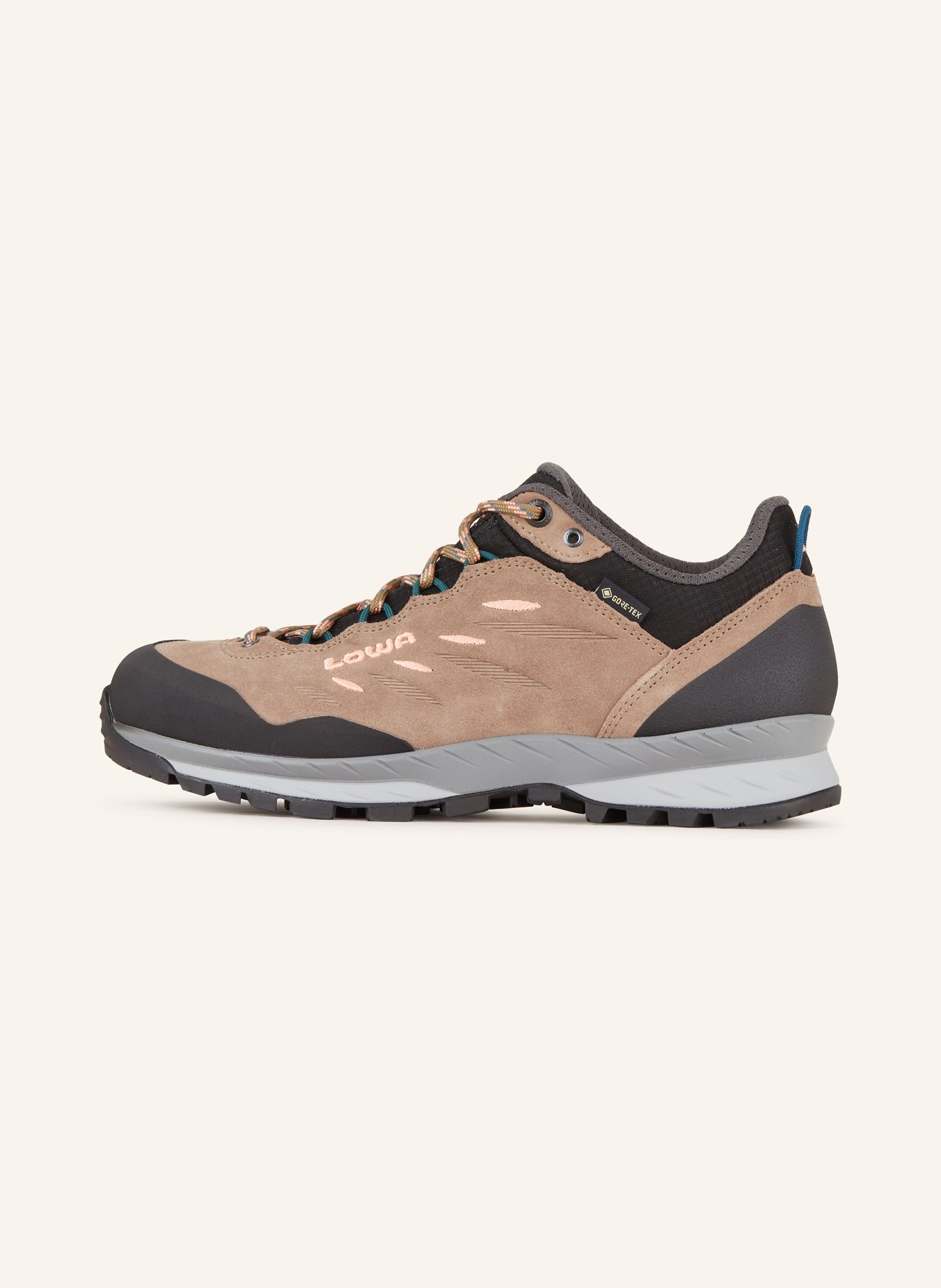 LOWA Outdoor-Schuhe DELAGO GTX , Farbe: CAMEL/ HELLORANGE (Bild 4)