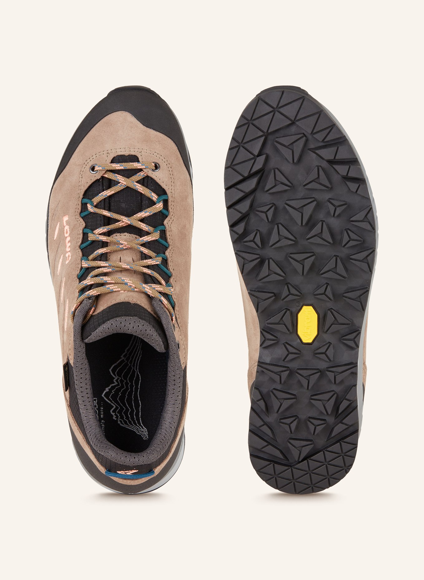 LOWA Outdoor-Schuhe DELAGO GTX , Farbe: CAMEL/ HELLORANGE (Bild 5)