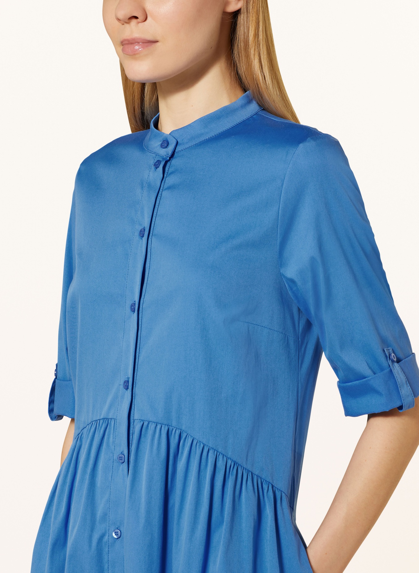 ROBE LÉGÈRE Shirt dress with 3/4 sleeves , Color: 8119 Summer Blue (Image 4)