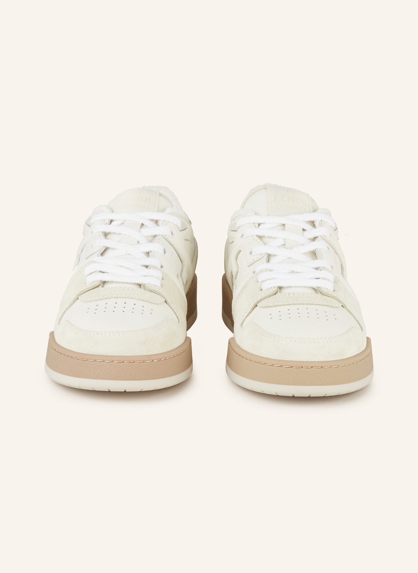 FENDI Sneakers, Color: WHITE/ CREAM (Image 3)
