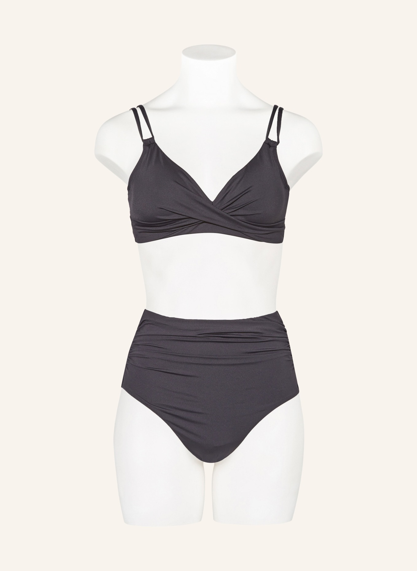 LAUREN RALPH LAUREN Bralette-Bikini-Top BEACH CLUB SOLIDS, Farbe: SCHWARZ (Bild 2)