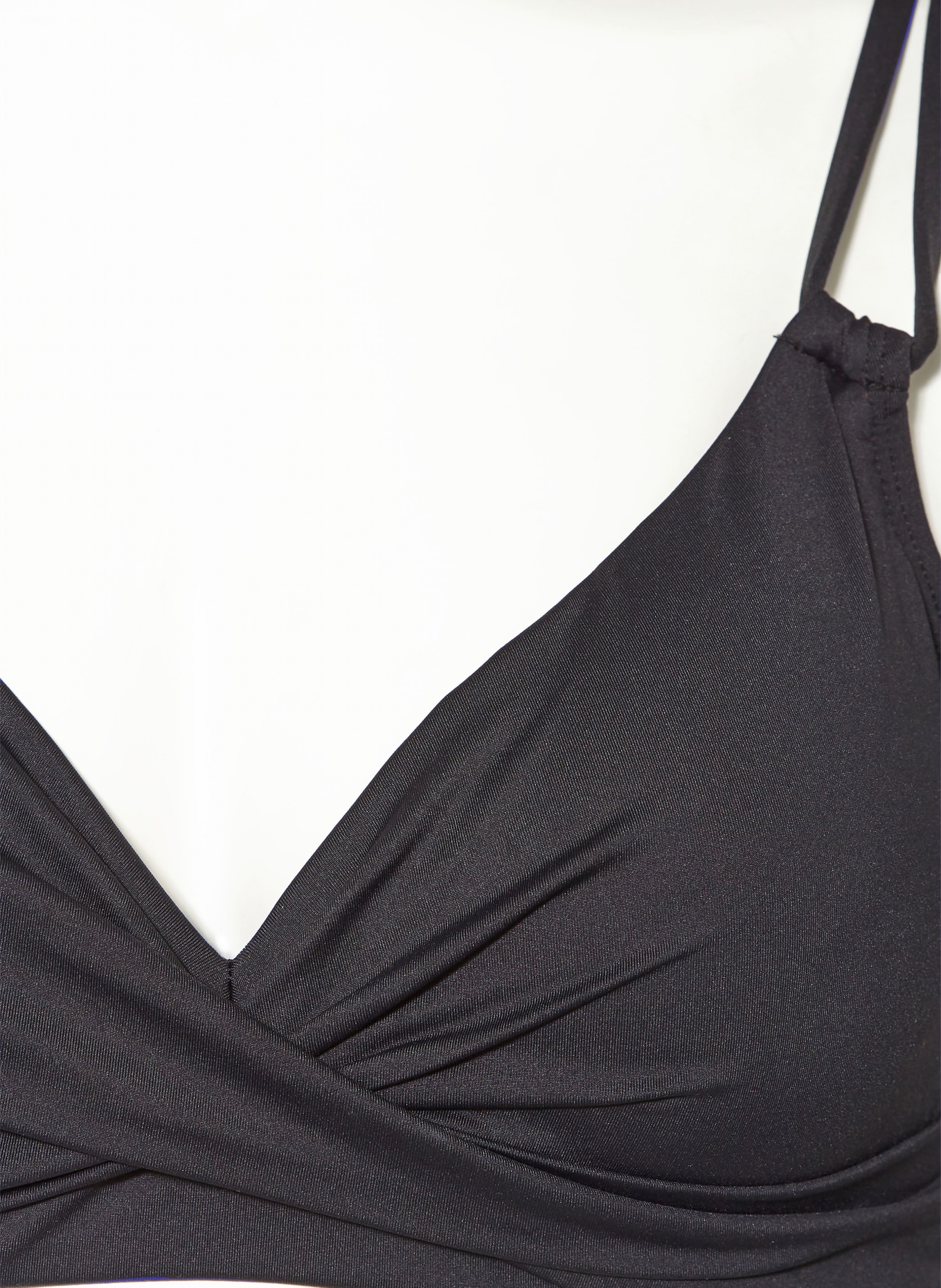 LAUREN RALPH LAUREN Bralette bikini top BEACH CLUB SOLIDS, Color: BLACK (Image 4)