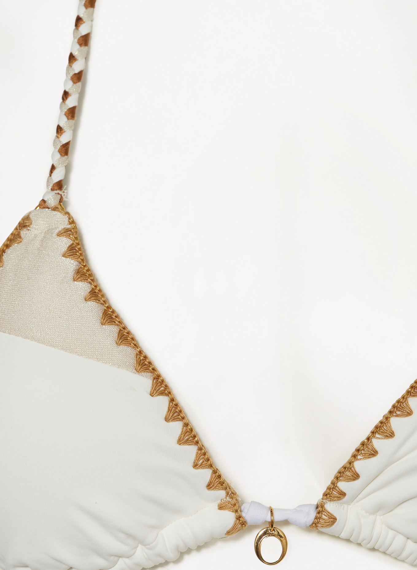 BANANA MOON COUTURE Triangel-Bikini-Top NAZCA BOSCO, Farbe: ECRU/ BEIGE (Bild 4)