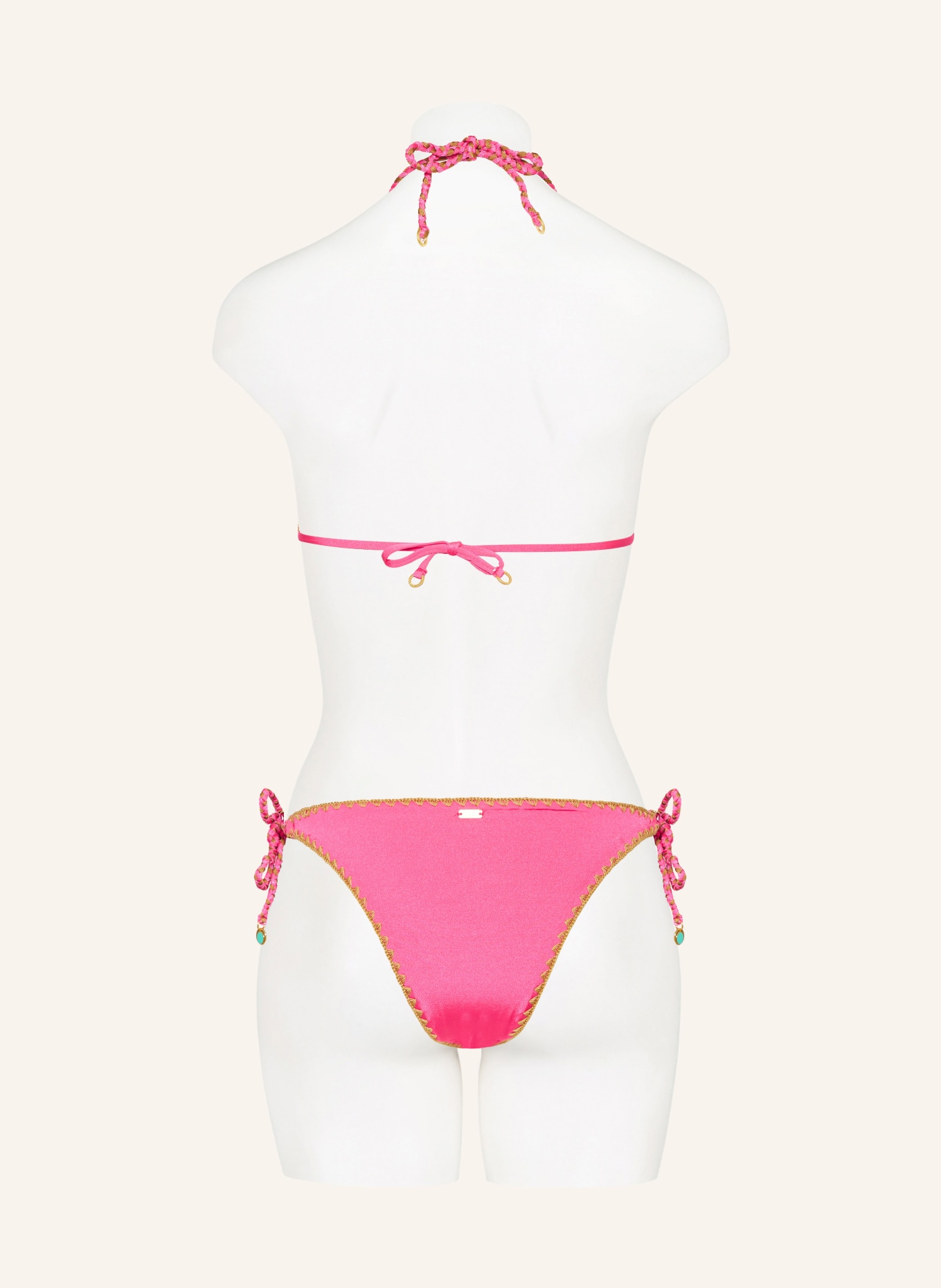 BANANA MOON COUTURE Triangel-Bikini-Top NAZCA BOSCO, Farbe: PINK (Bild 3)