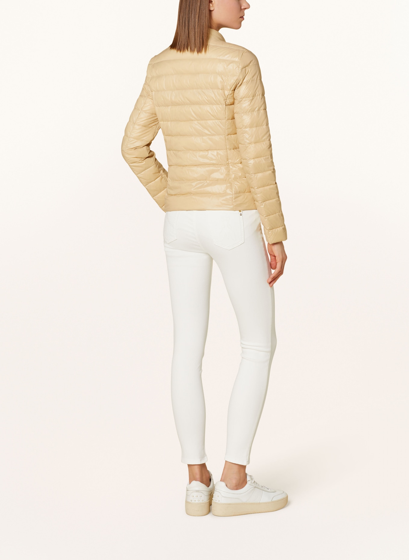 PATRIZIA PEPE Lightweight down jacket, reversible, Color: BEIGE (Image 3)