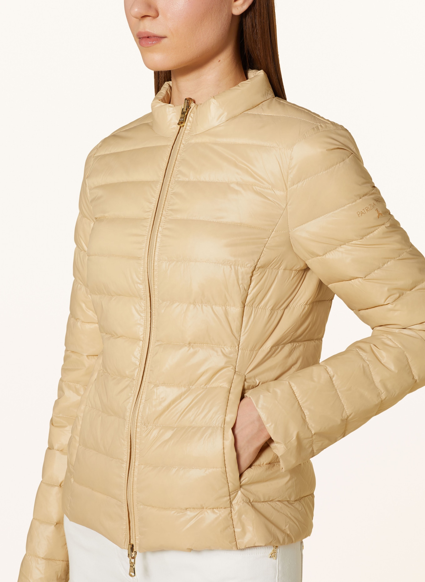 PATRIZIA PEPE Lightweight down jacket, reversible, Color: BEIGE (Image 4)