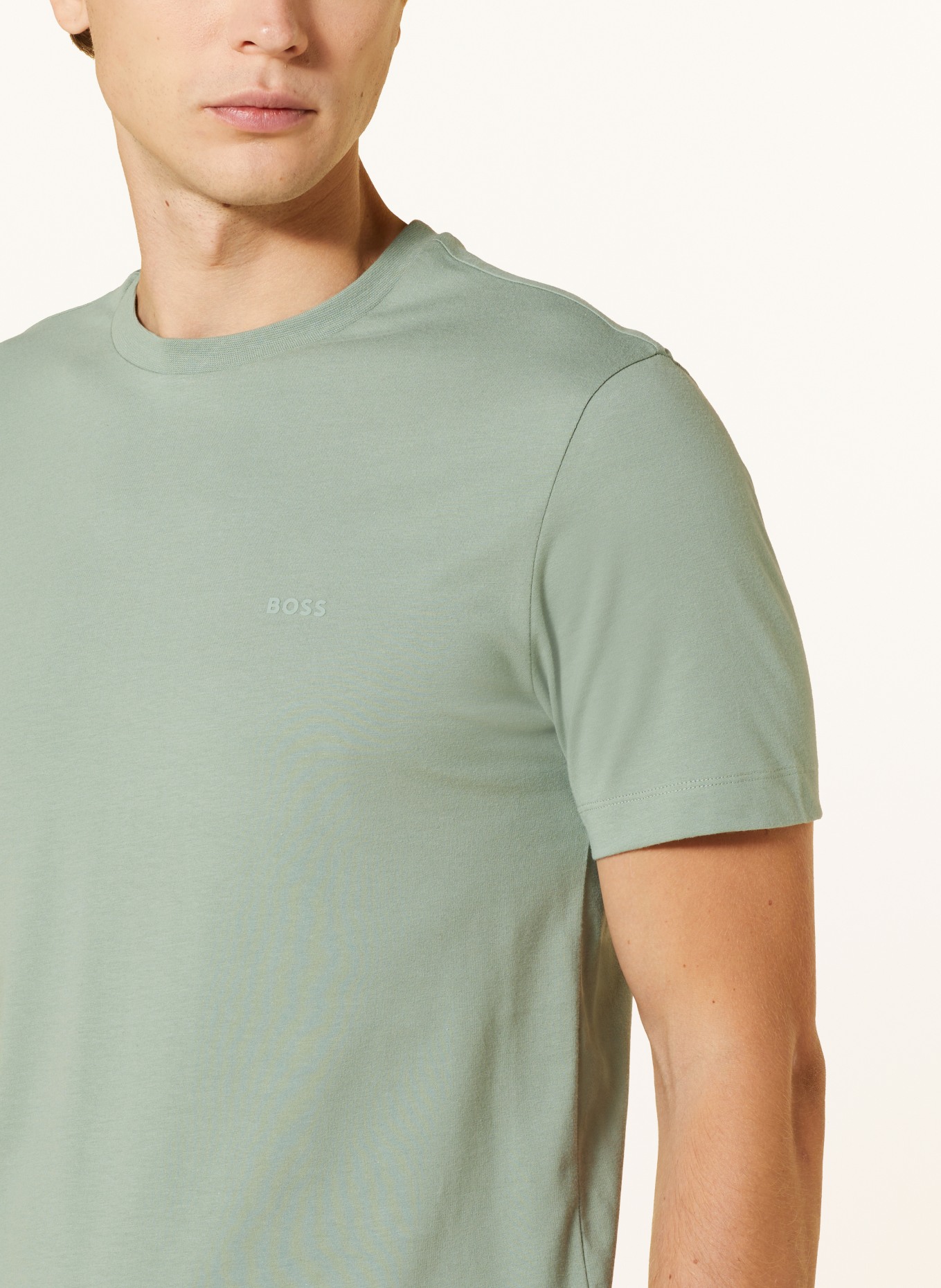 BOSS T-Shirt THOMPSON , Farbe: HELLGRÜN (Bild 4)
