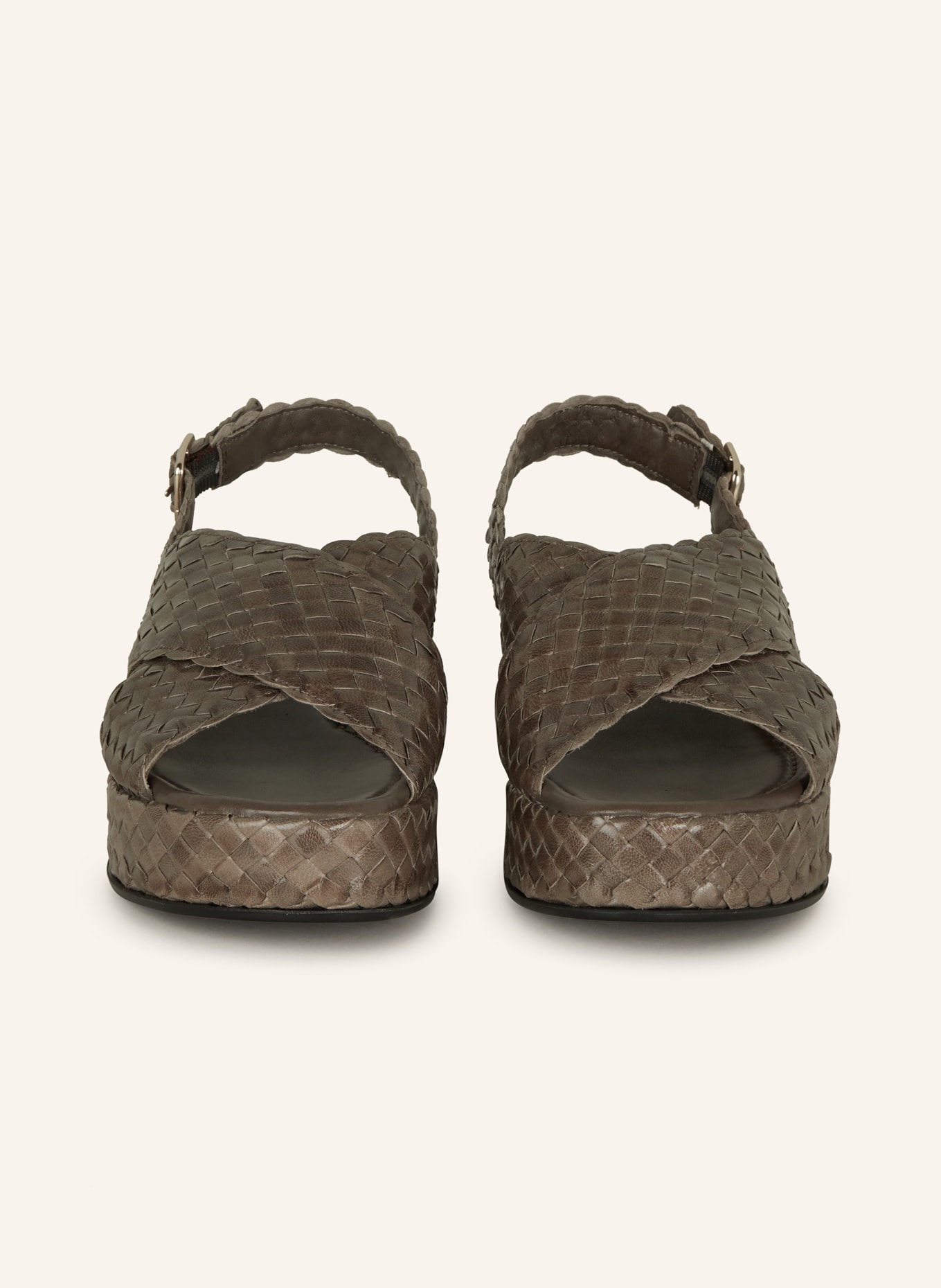 PONS QUINTANA Platform sandals FORLI, Color: GRAY (Image 3)