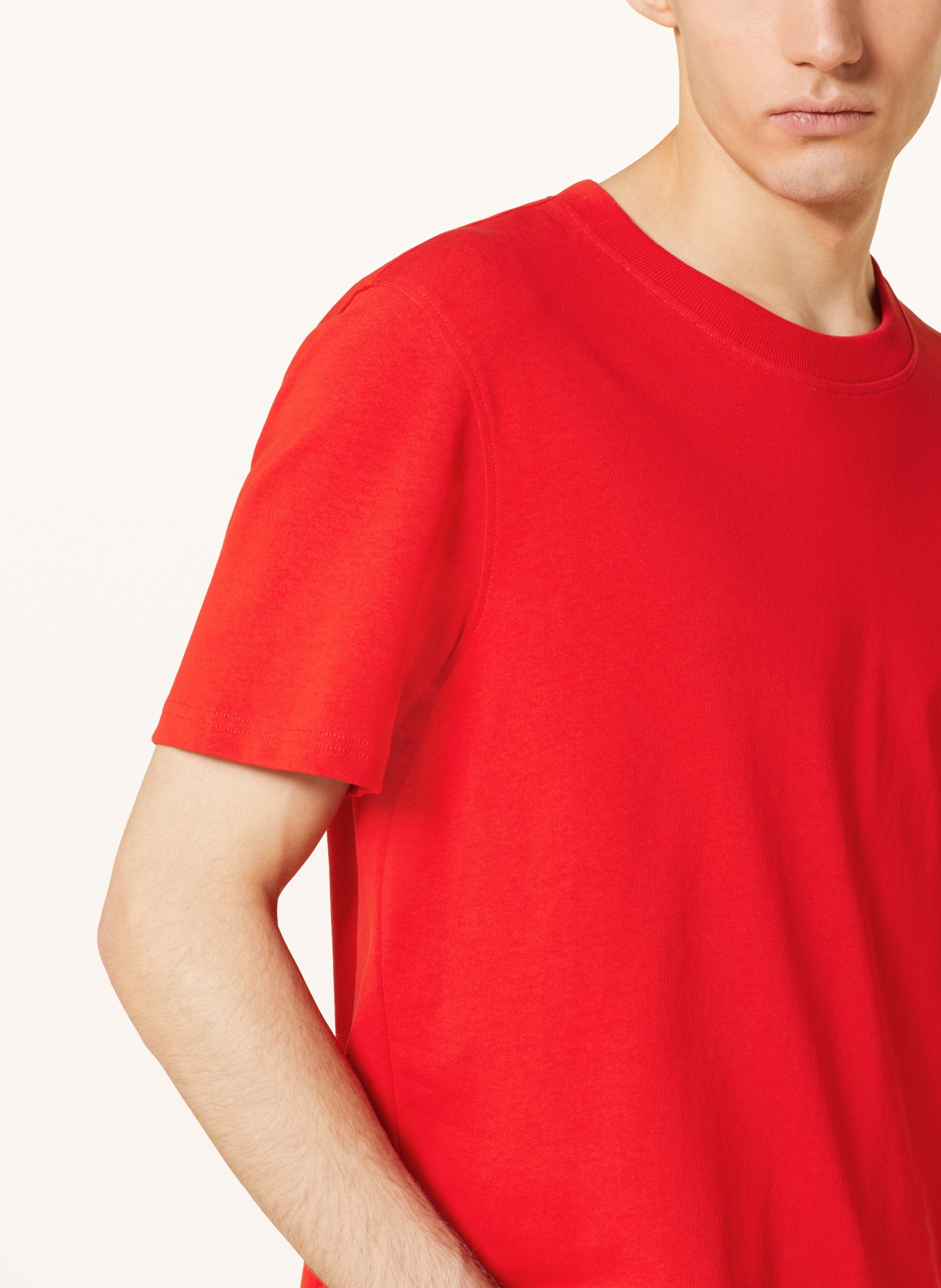 ARMEDANGELS T-Shirt MAARKUS: ROT