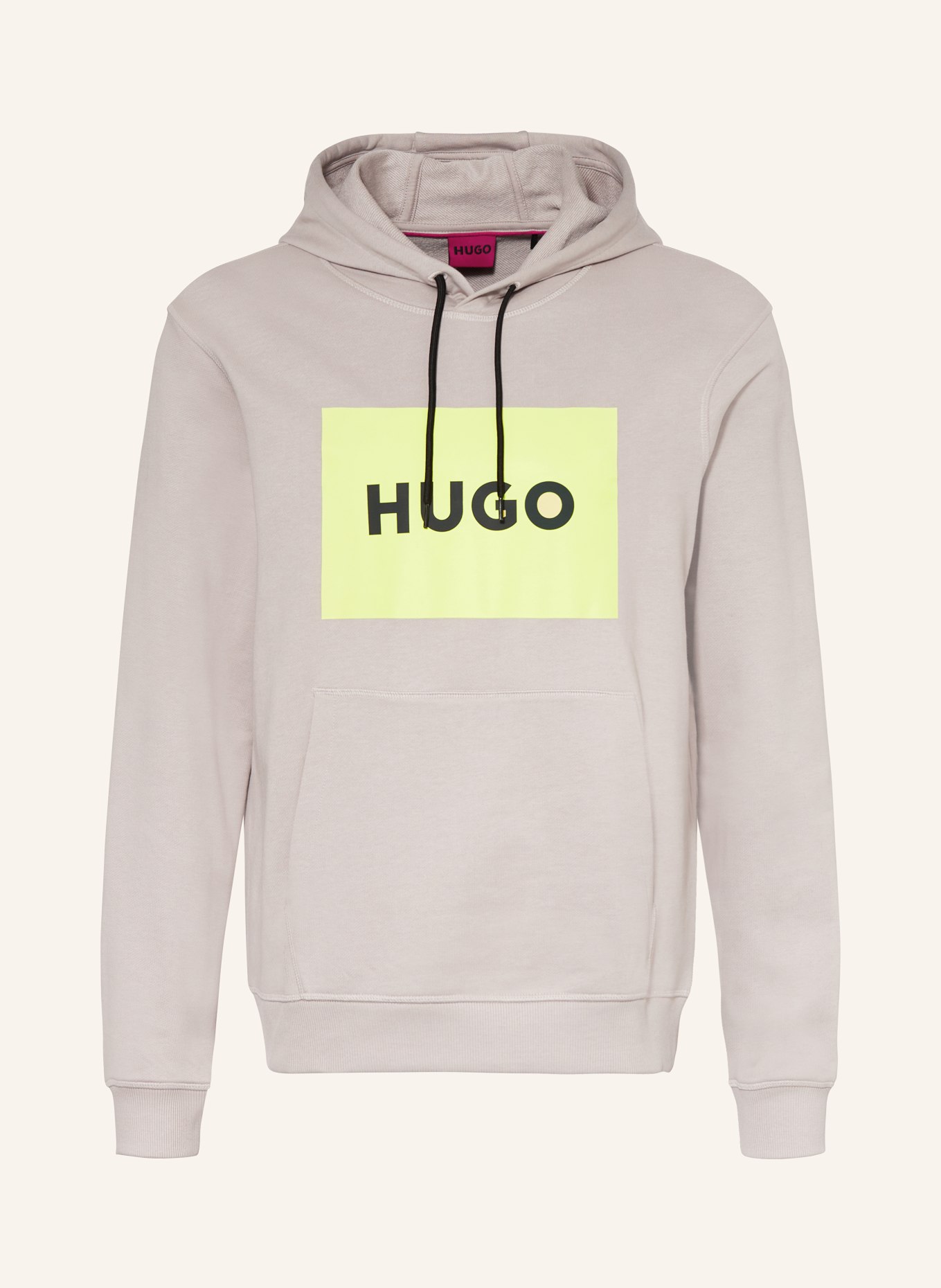 HUGO Hoodie DURATSCHI, Farbe: HELLGRAU (Bild 1)