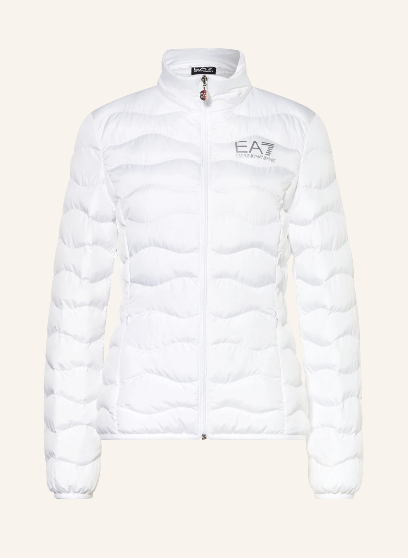 EA7 EMPORIO ARMANI Quilted jacket, Color: WHITE (Image 1)