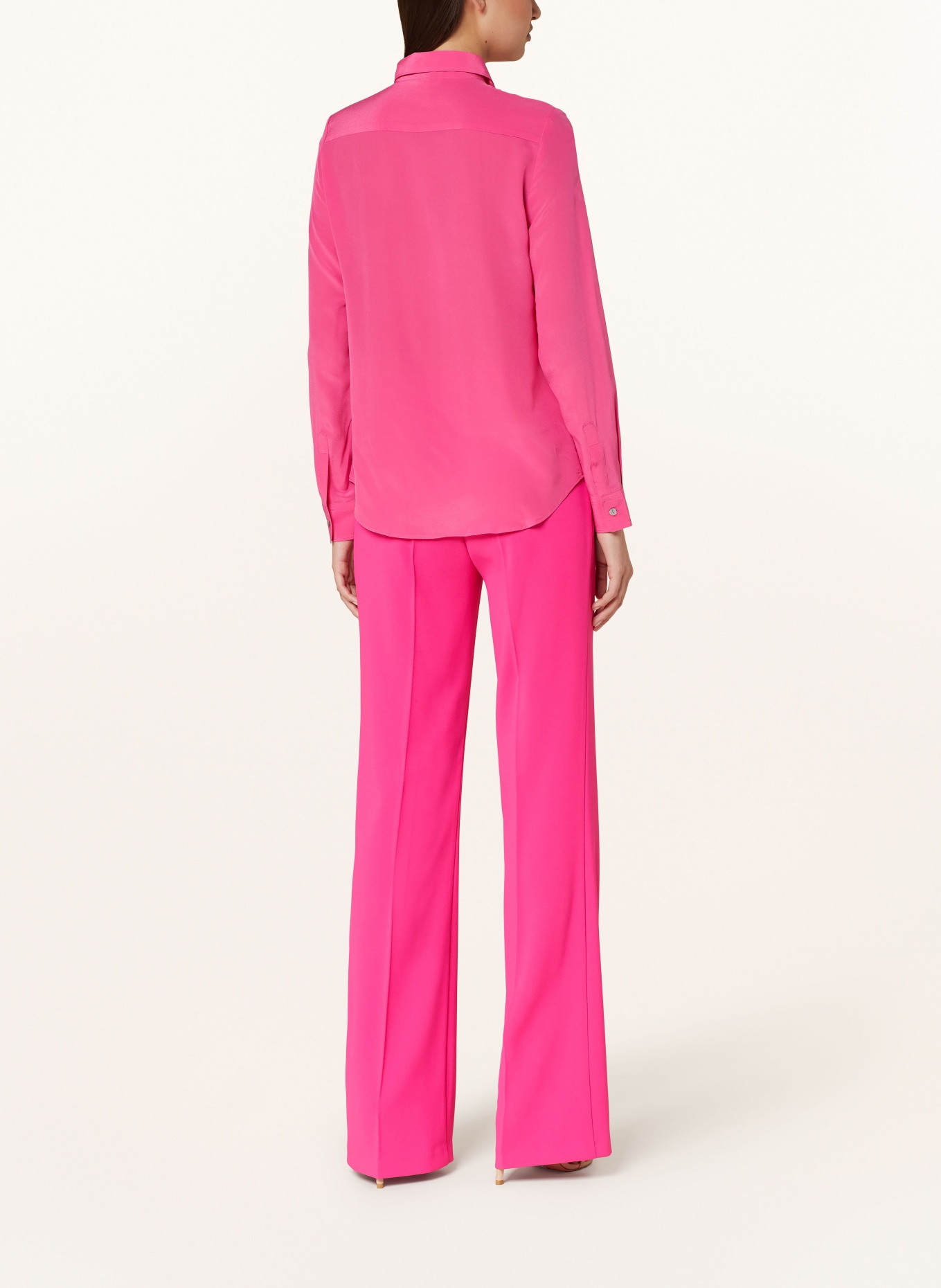 Sophie Shirt blouse MAGETTA in silk, Color: PINK (Image 3)