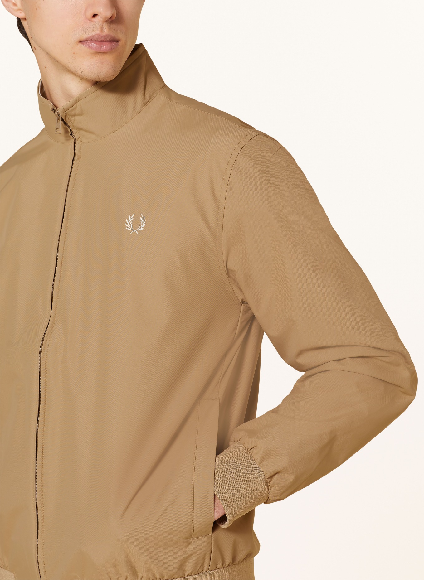 FRED PERRY Jacket BRENTHAM, Color: CAMEL (Image 4)