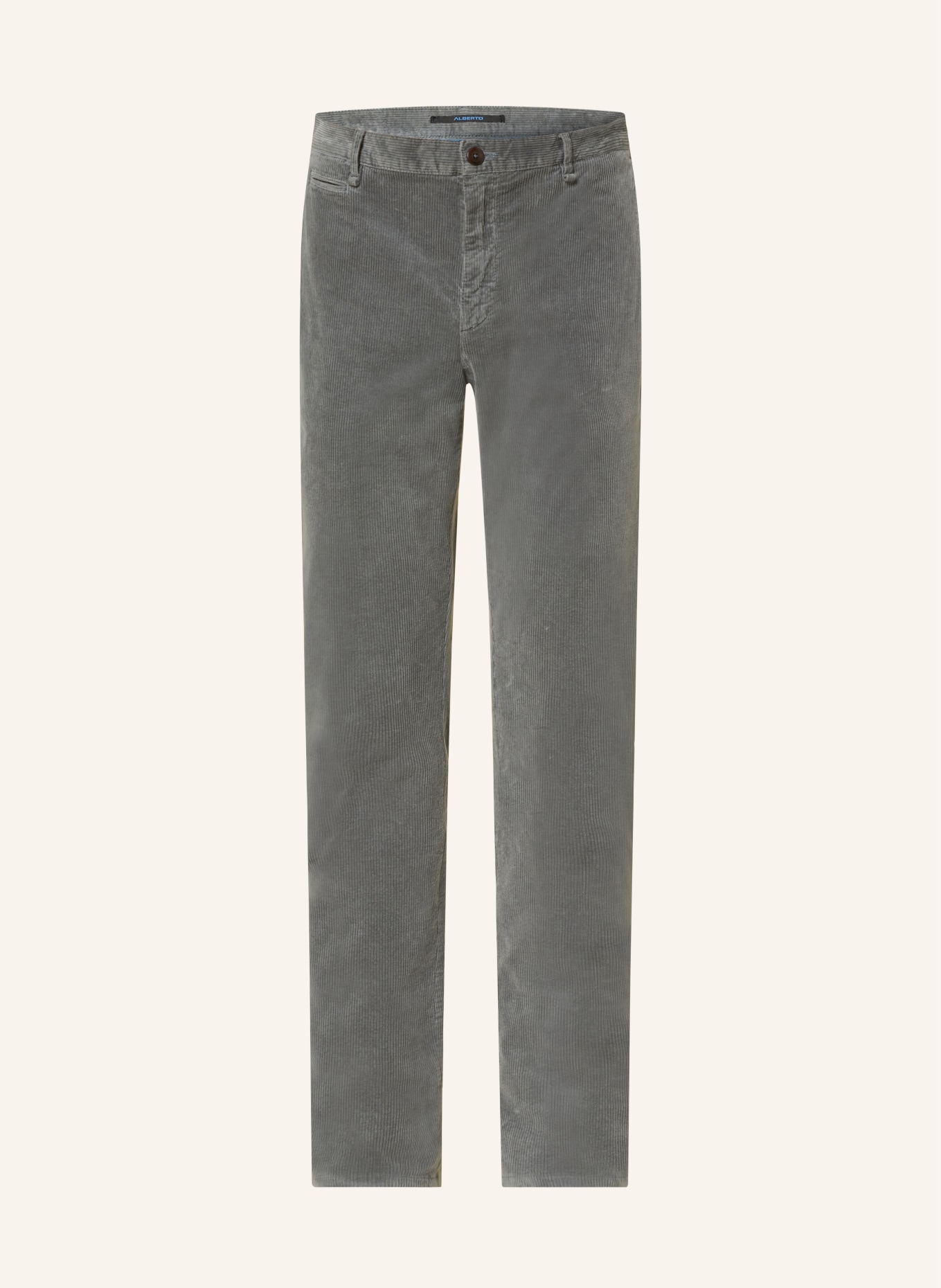 ALBERTO Corduroy-chino STEVE tapered fit, Color: GRAY (Image 1)