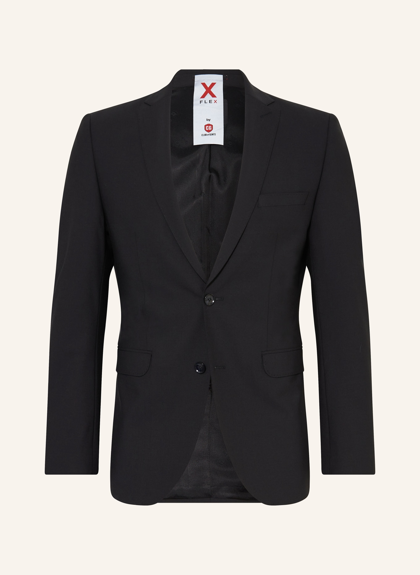 CG - CLUB of GENTS Suit jacket CADEN slim fit , Color: 90 SCHWARZ (Image 1)