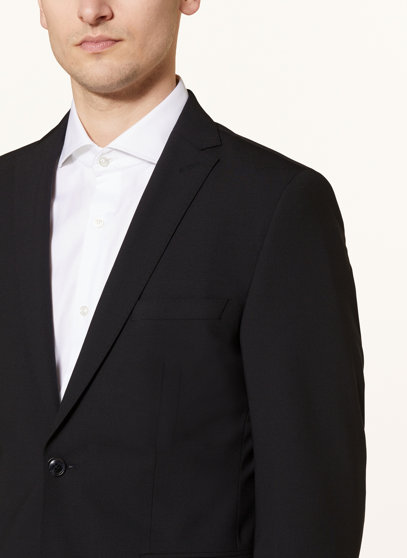 CG - CLUB of GENTS Suit jacket CADEN slim fit , Color: 90 SCHWARZ (Image 5)