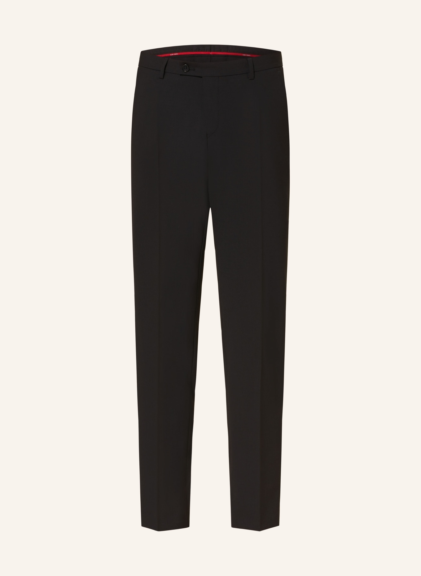 CG - CLUB of GENTS Suit trousers CEDRIC slim fit, Color: 90 SCHWARZ (Image 1)
