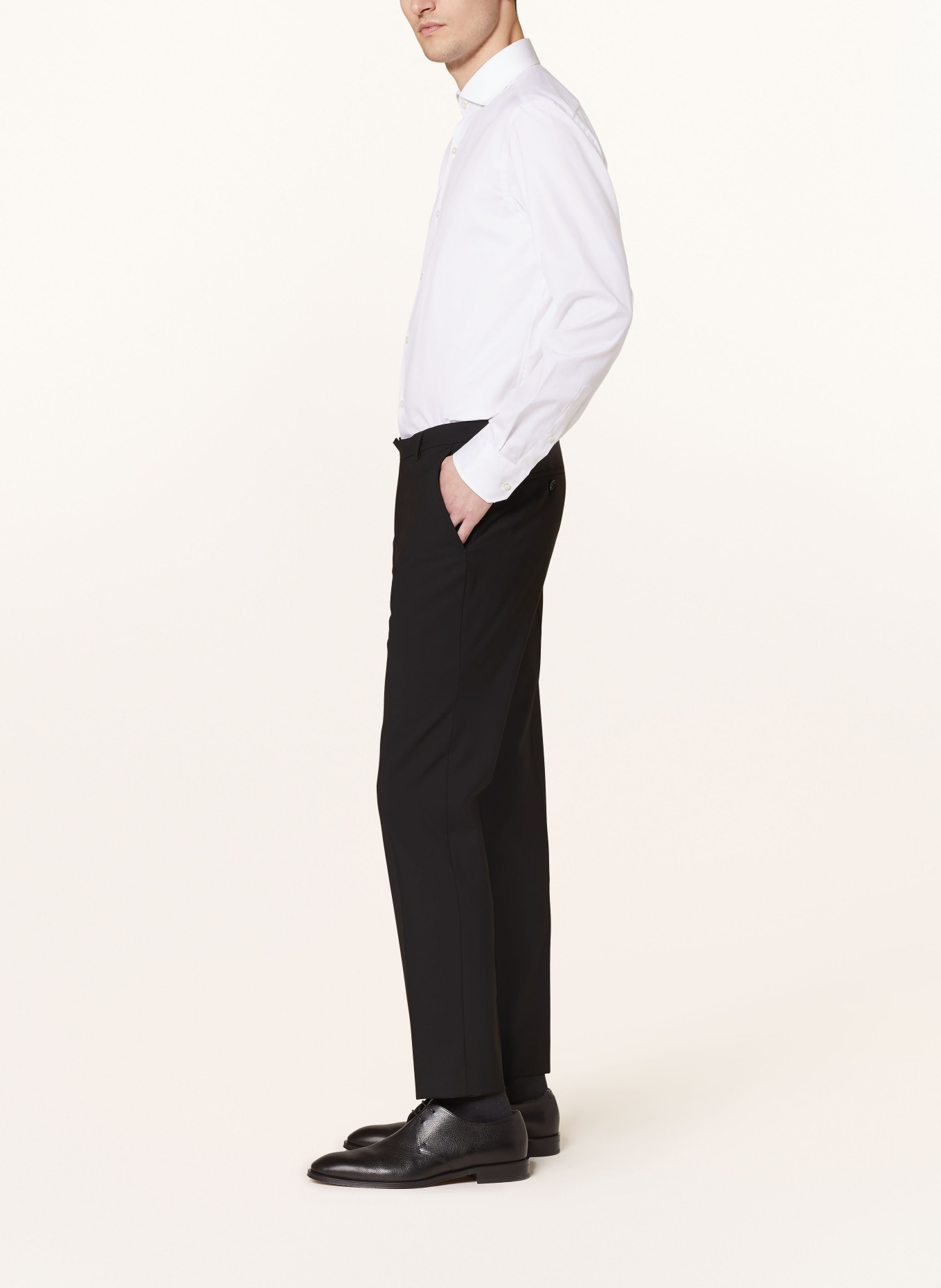 CG - CLUB of GENTS Suit trousers CEDRIC slim fit, Color: 90 SCHWARZ (Image 5)