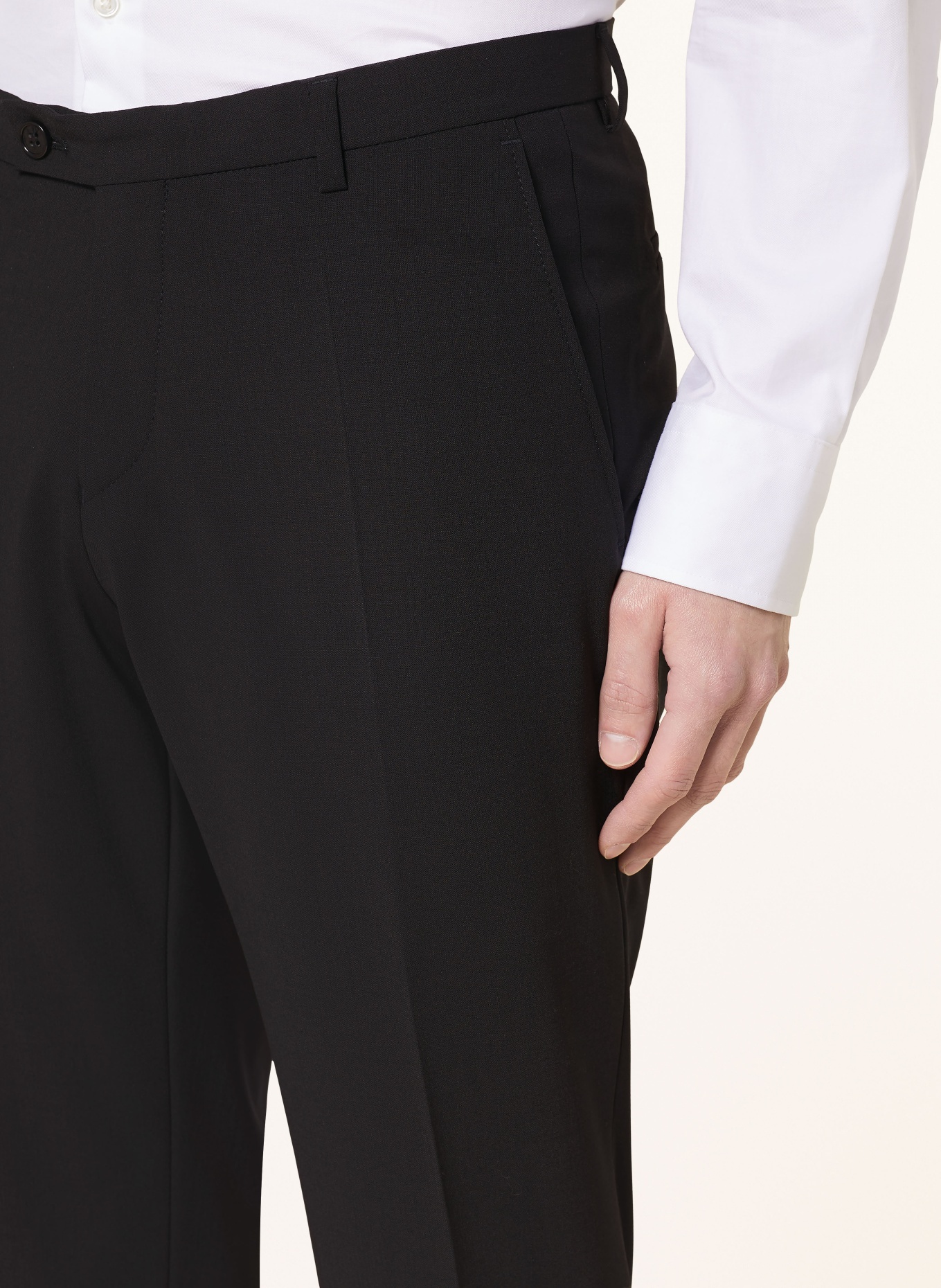 CG - CLUB of GENTS Suit trousers CEDRIC slim fit, Color: 90 SCHWARZ (Image 6)