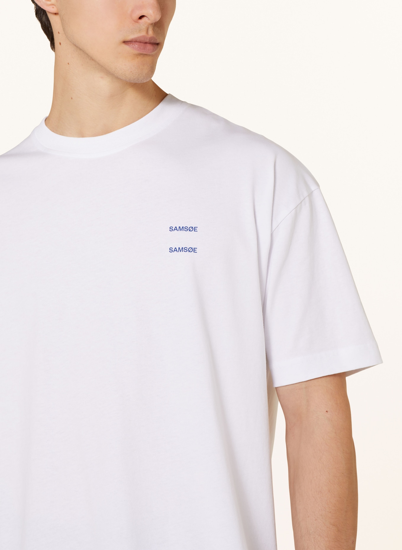 SAMSØE  SAMSØE T-Shirt JOEL, Color: WHITE (Image 4)