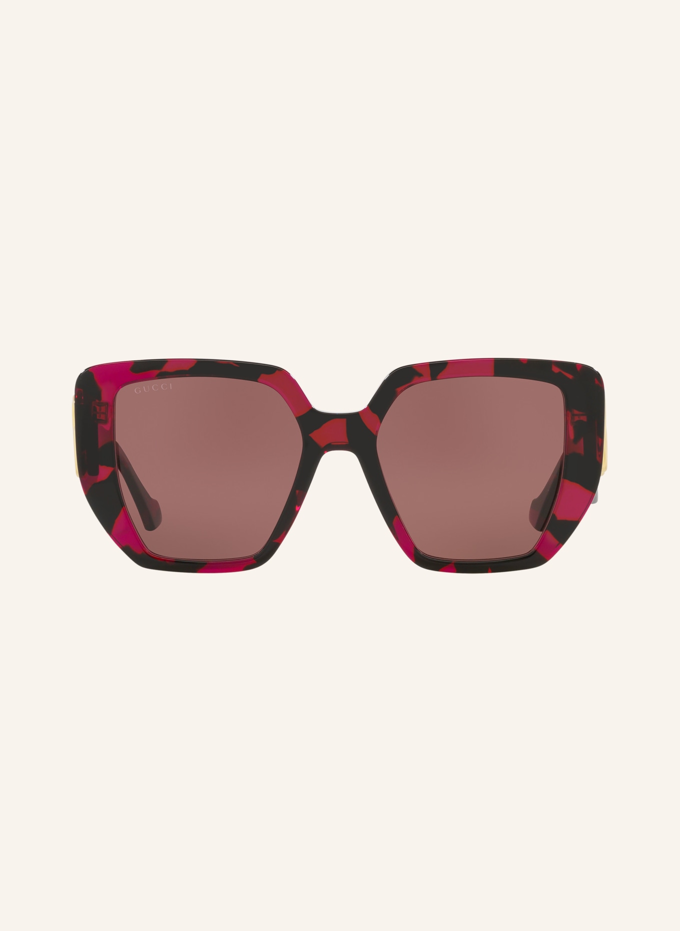 GUCCI Sunglasses GG0956S: 4400D1 - HAVANA/ BROWN