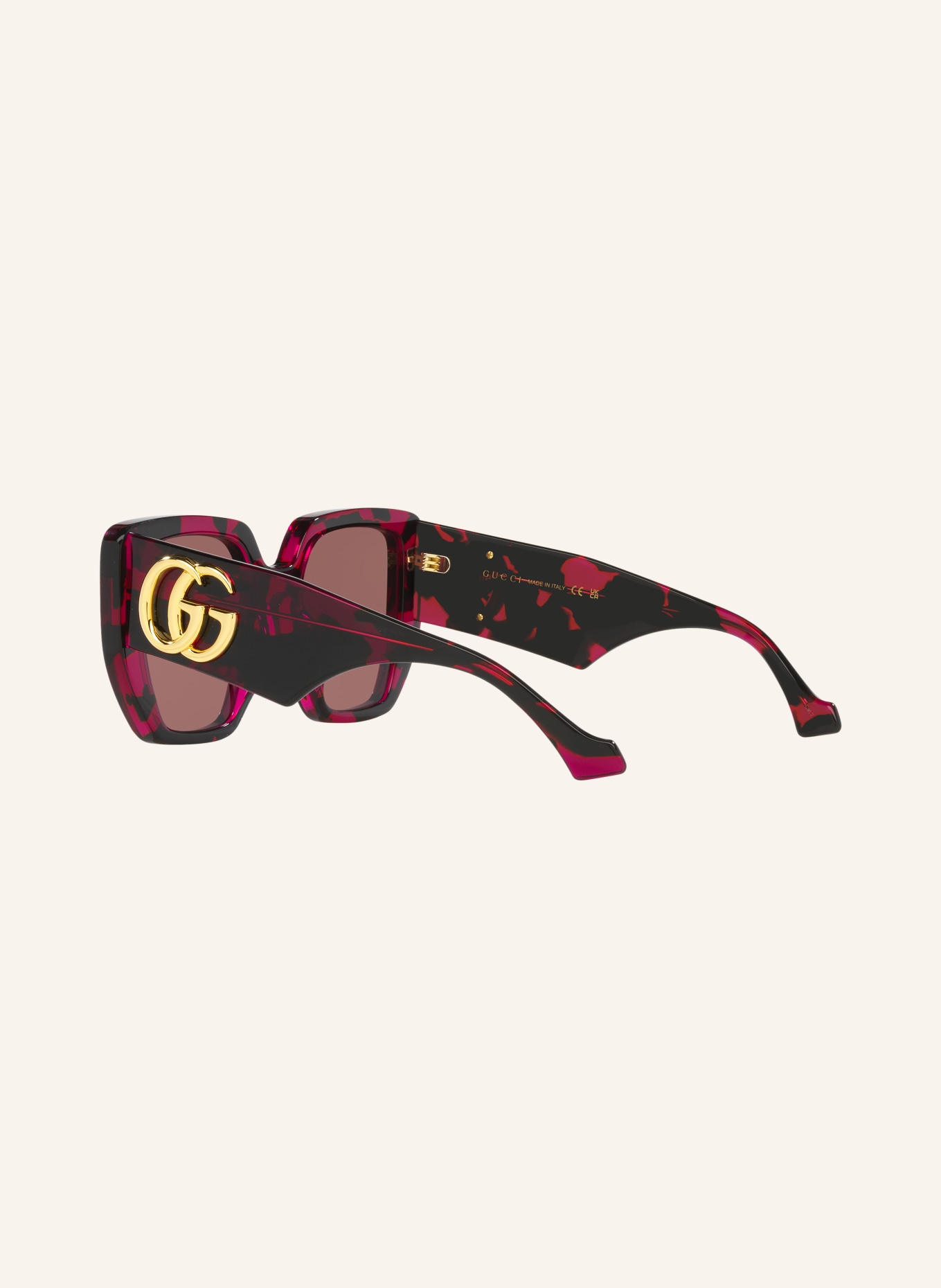 GUCCI Sunglasses GG0956S, Color: 4400D1 - HAVANA/ BROWN (Image 4)