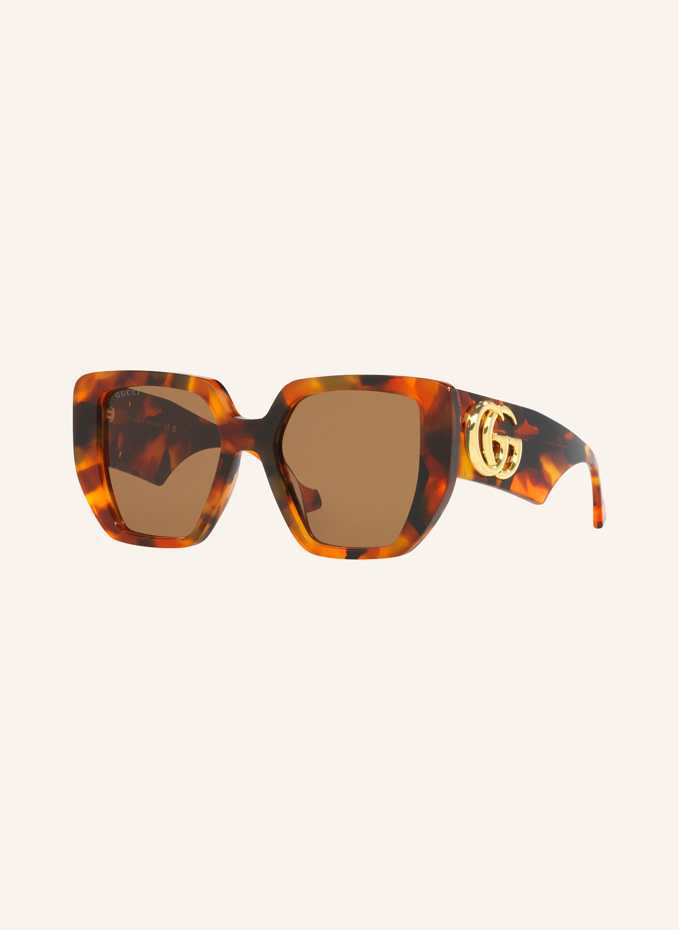 GUCCI Sunglasses GG0956S, Color: 4402D1 - HAVANA/BROWN (Image 1)