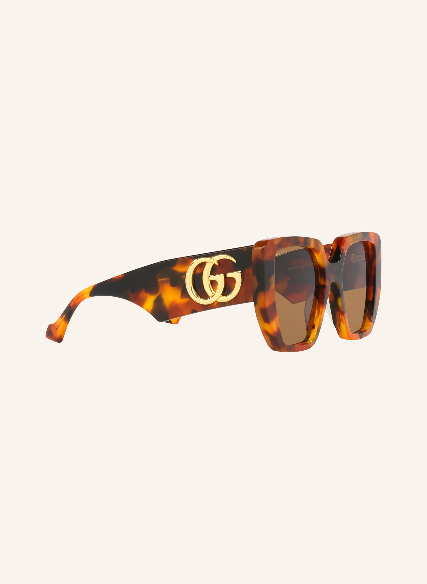 GUCCI Sunglasses GG0956S, Color: 4402D1 - HAVANA/BROWN (Image 3)