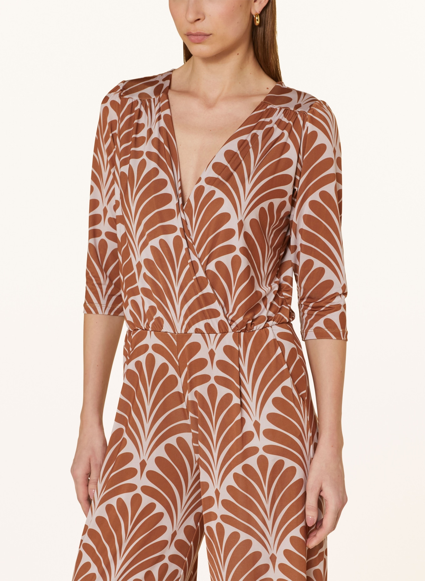 marivie Dress SIMPLE CHIC!, Color: BROWN/ ROSE (Image 4)