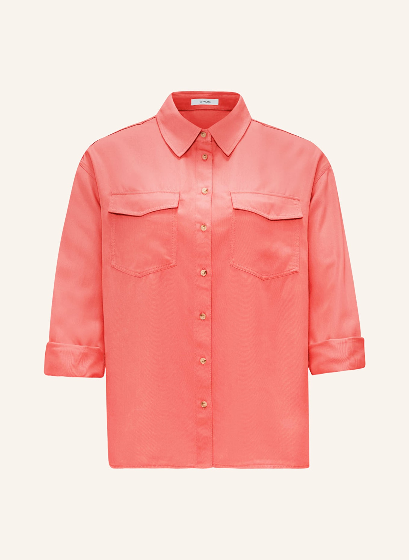 OPUS Shirt blouse FAPPEL, Color: SALMON (Image 1)