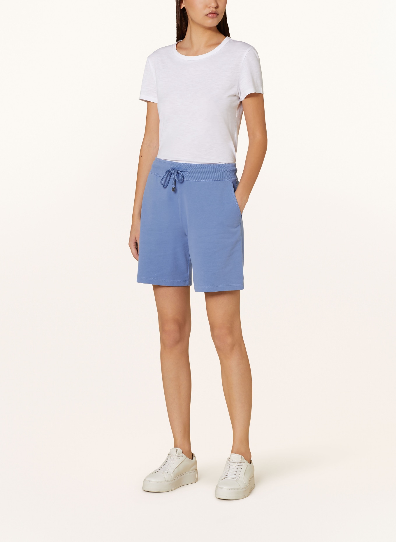 Juvia Sweat shorts , Color: BLUE (Image 2)