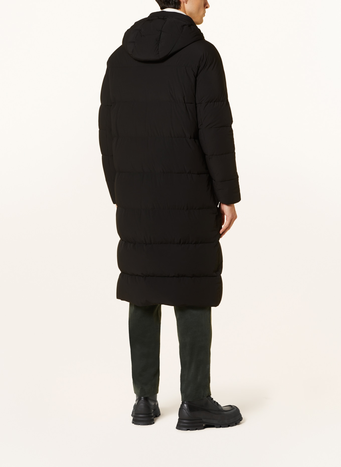 MOORER Down coat MAKALU, Color: BLACK (Image 3)