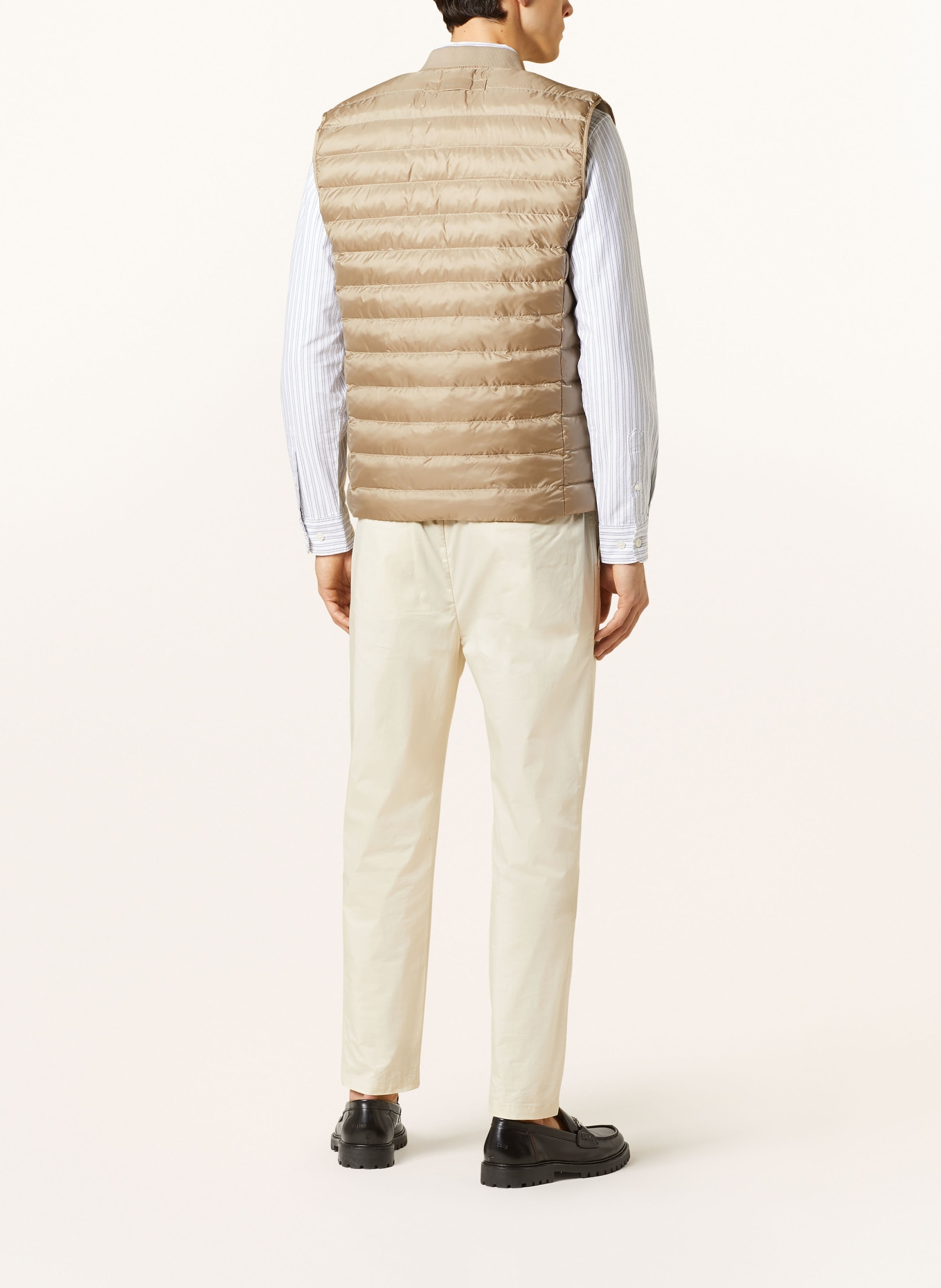 GANT Quilted vest, Color: BEIGE (Image 3)