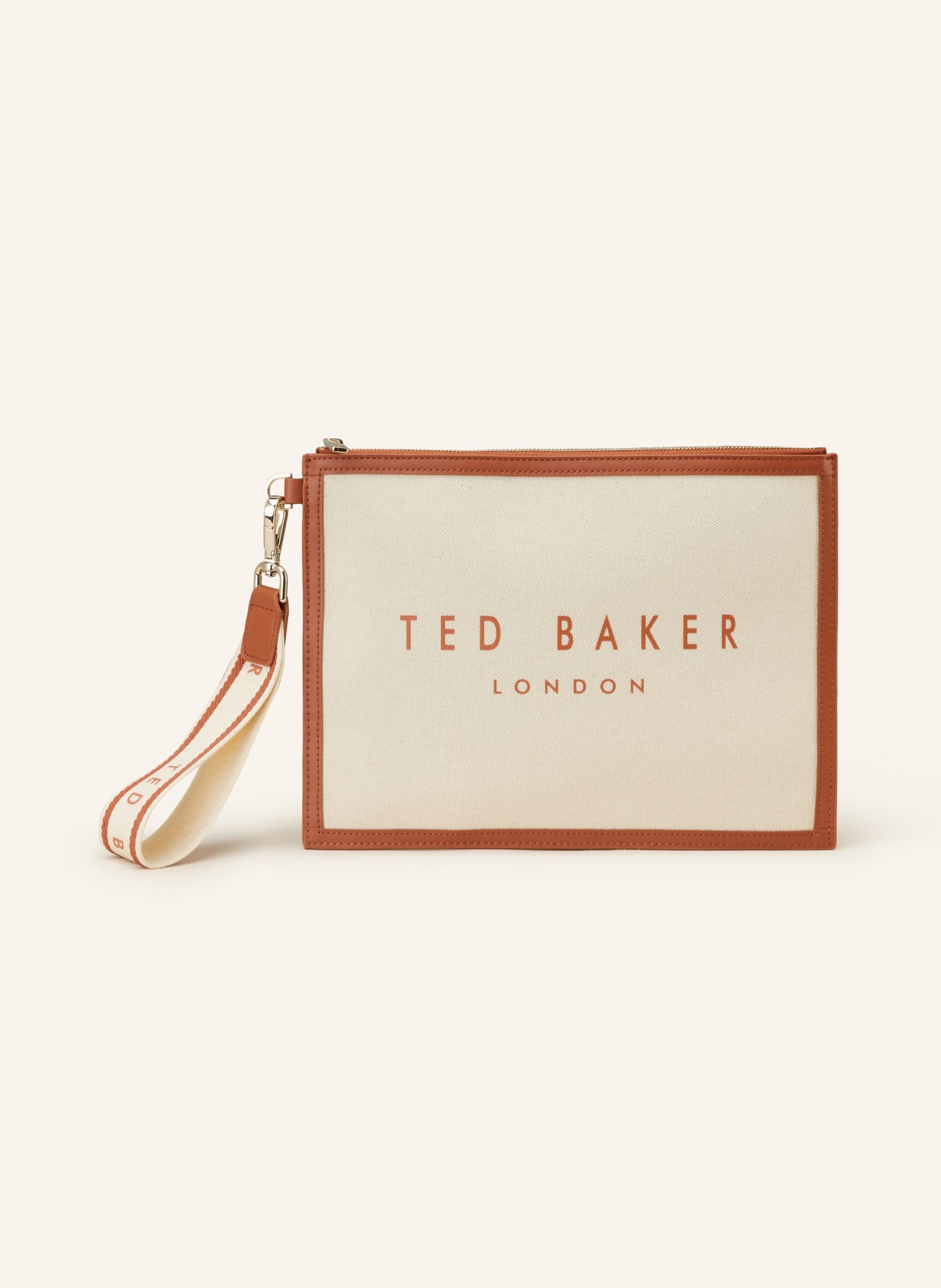 TED BAKER Pouch, Color: LIGHT BROWN/ COGNAC (Image 1)