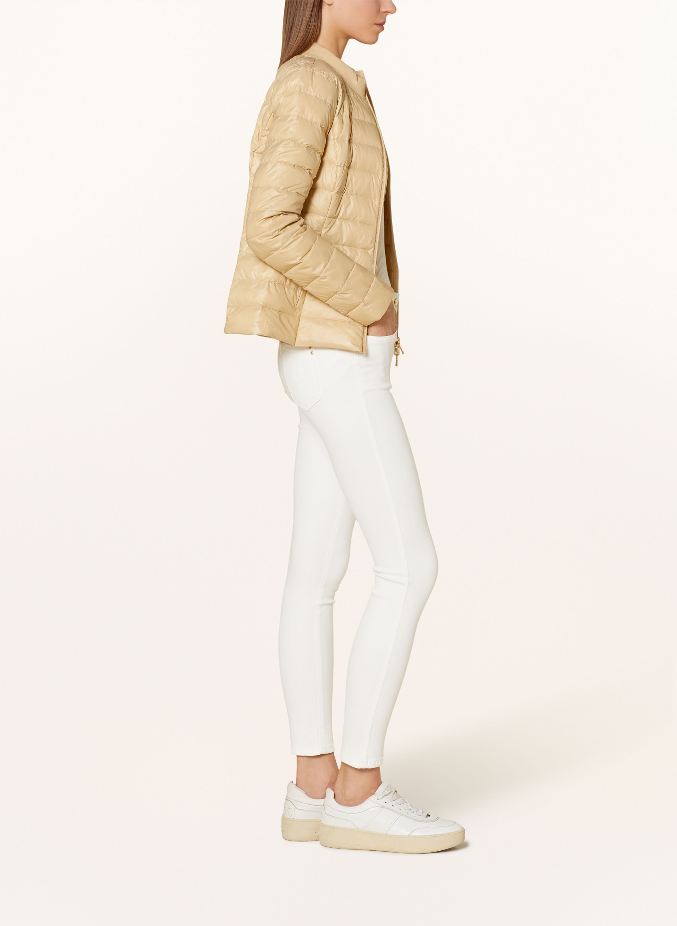 PATRIZIA PEPE 7/8 trousers, Color: WHITE (Image 4)
