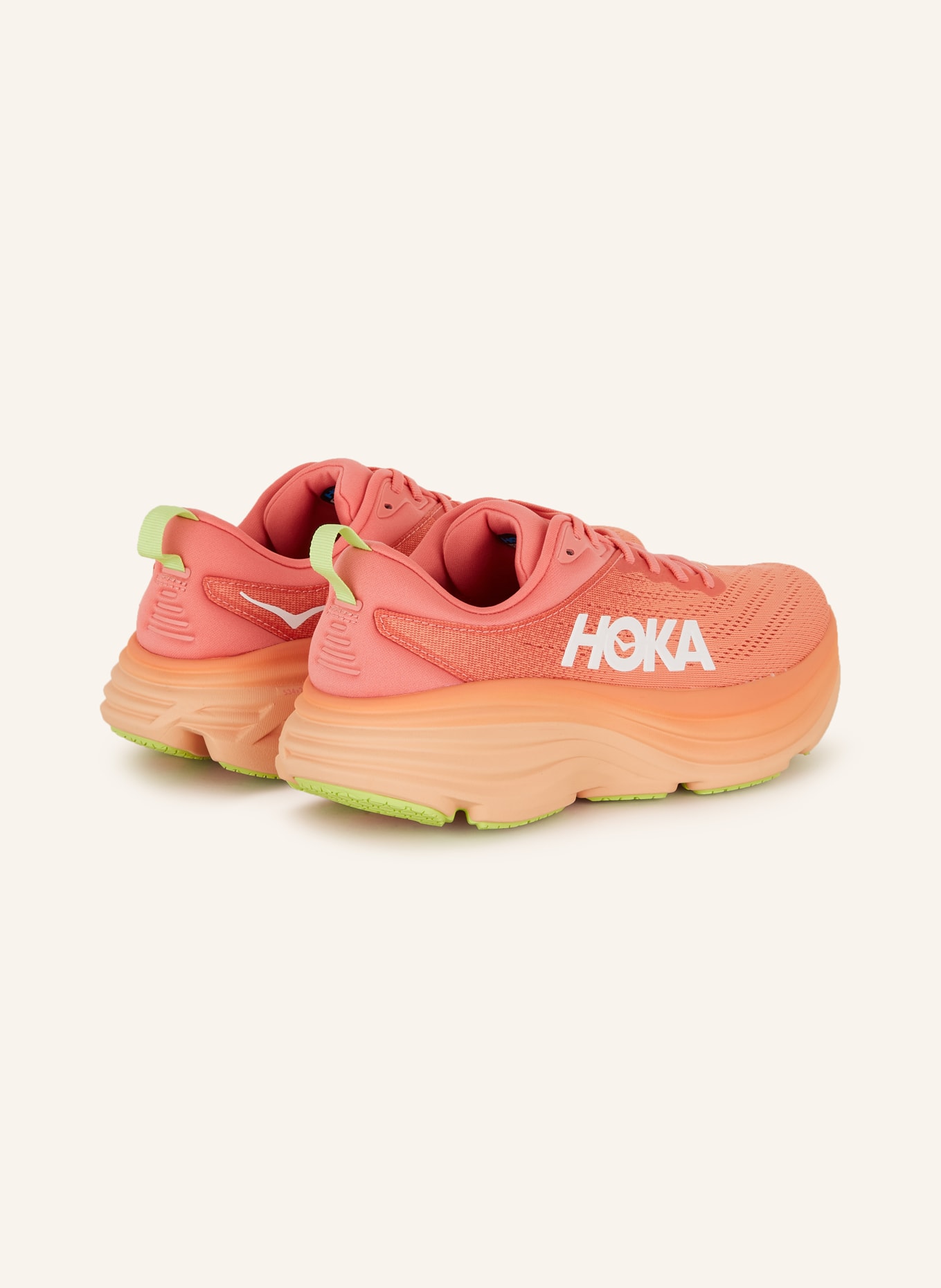 HOKA Running shoes BONDI 8, Color: SALMON (Image 2)