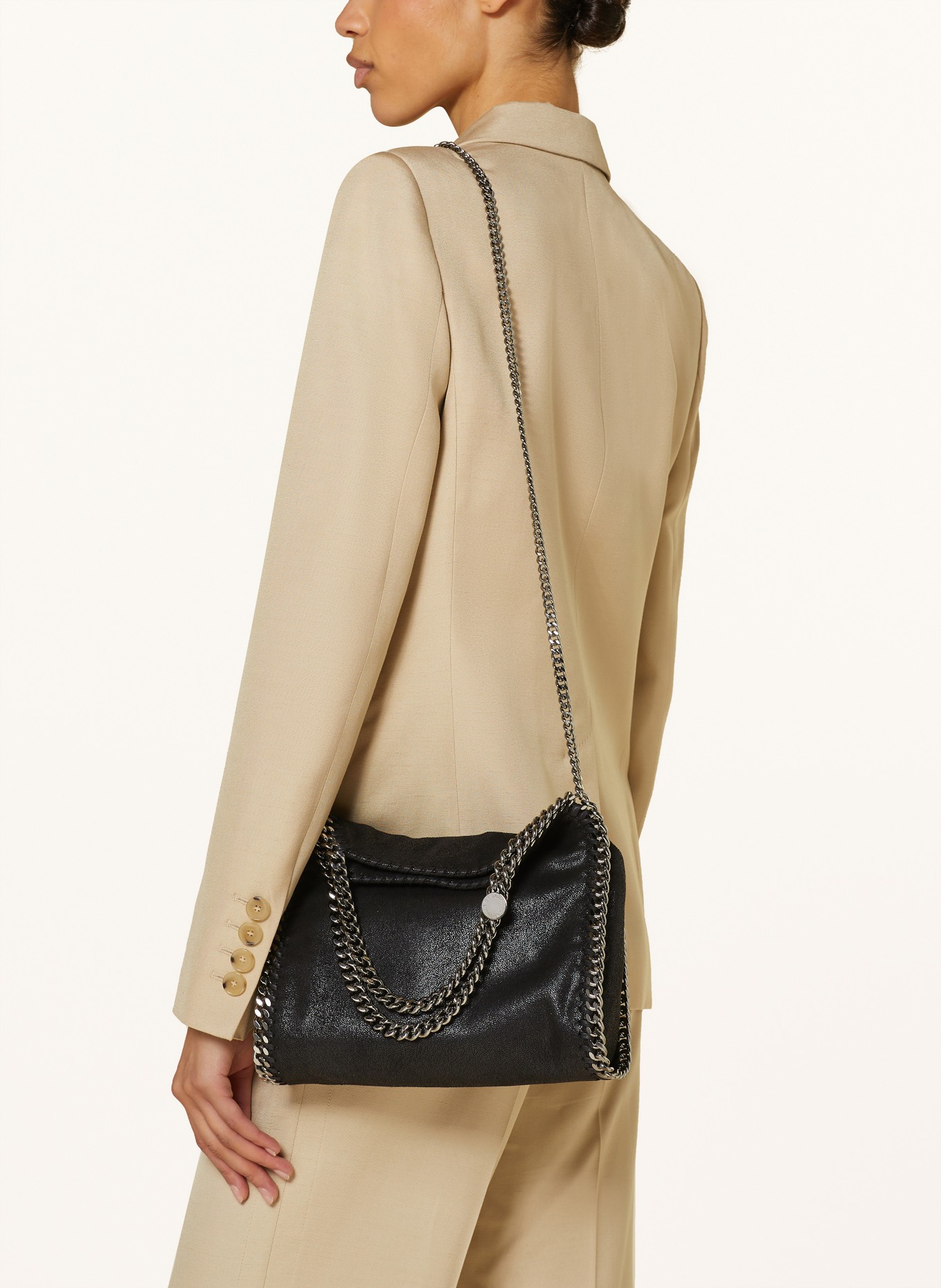 STELLA McCARTNEY Handbag FALABELLA MINI, Color: BLACK (Image 4)