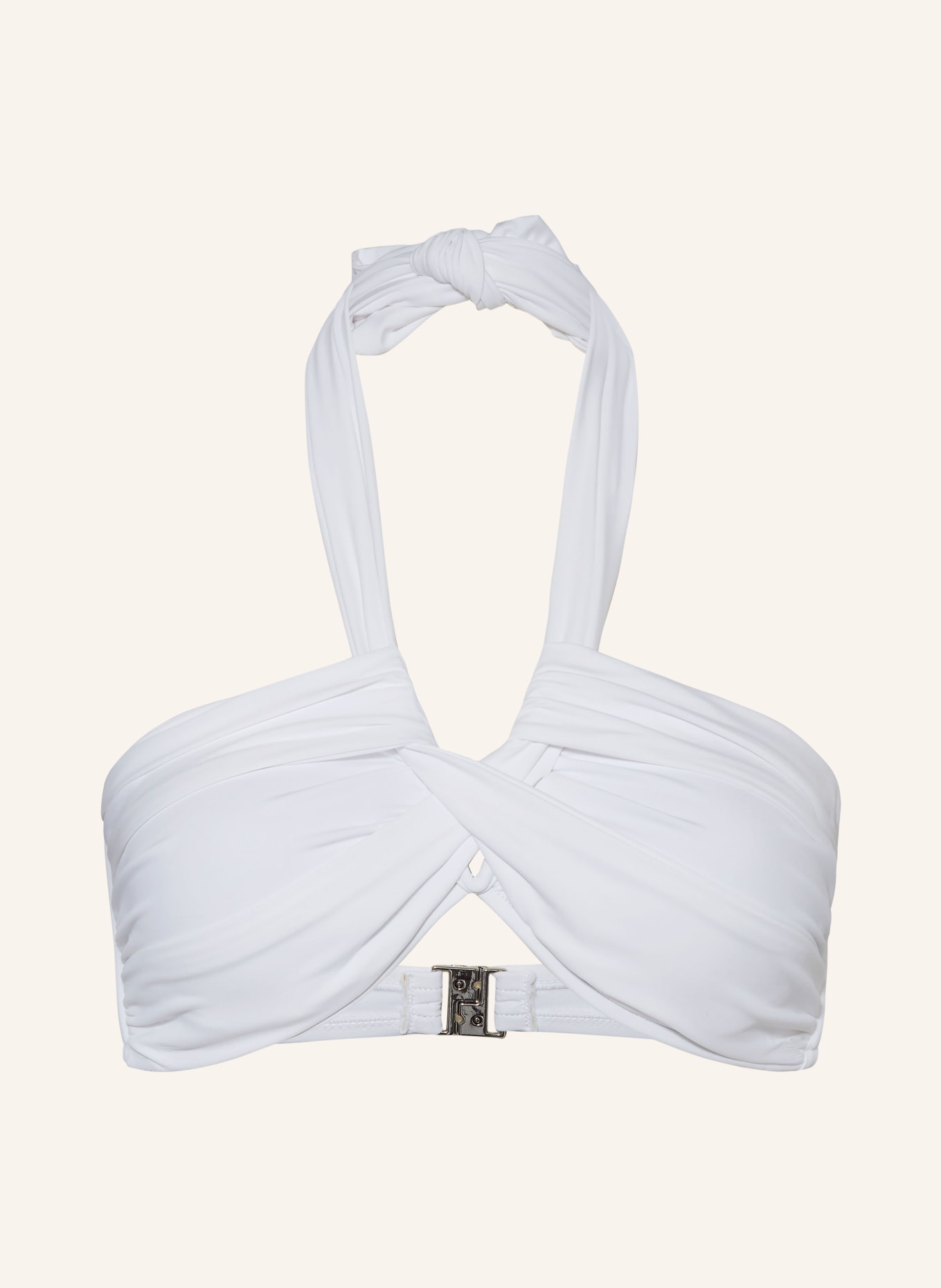 SEAFOLLY Bandeau bikini top SEAFOLLY COLLECTIVE, Color: WHITE (Image 1)