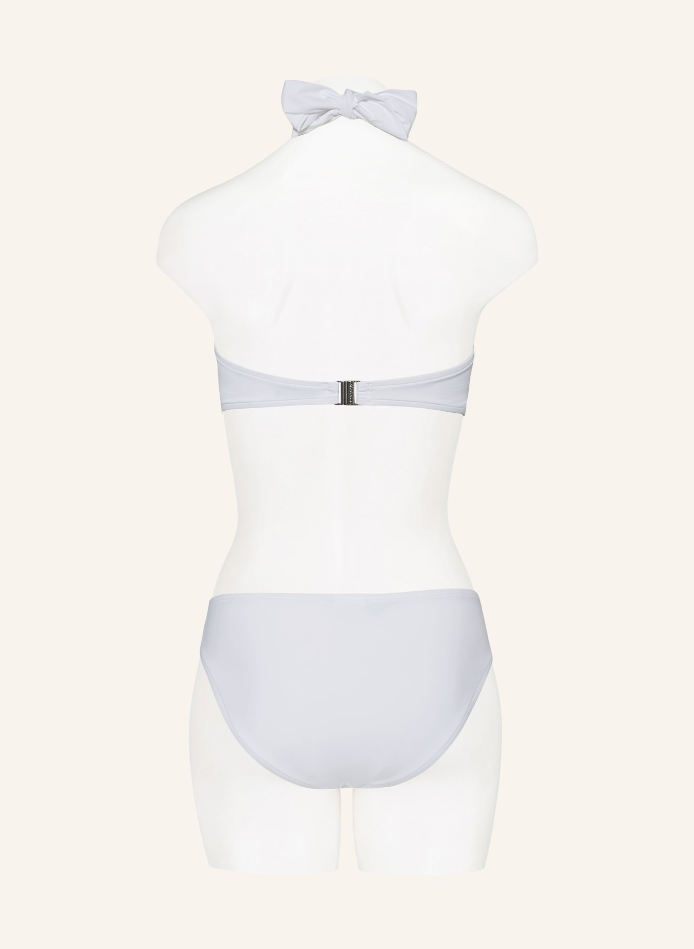 SEAFOLLY Bandeau bikini top SEAFOLLY COLLECTIVE, Color: WHITE (Image 3)