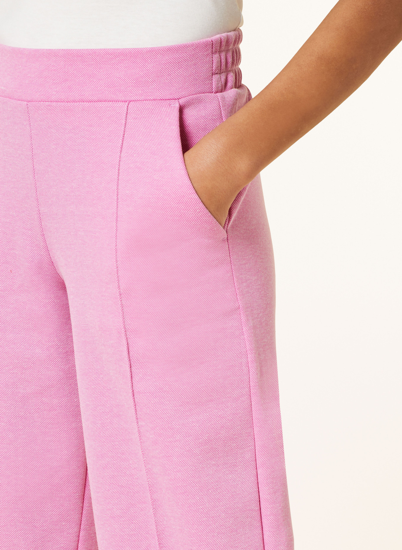 ICHI Piqué culottes IHKATE , Color: PINK (Image 5)