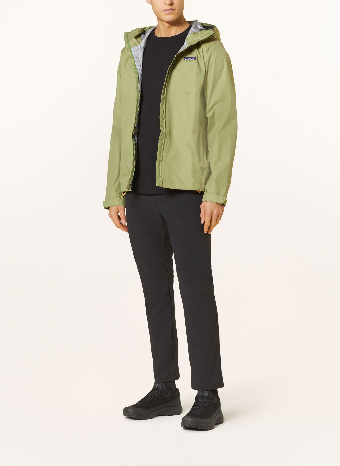 patagonia Outdoor jacket TORRENTSHELL, Color: LIGHT GREEN (Image 2)