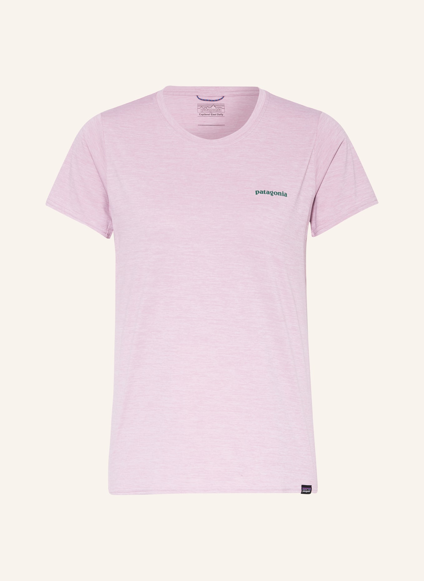 patagonia T-shirt COOL DAILY, Color: PINK (Image 1)