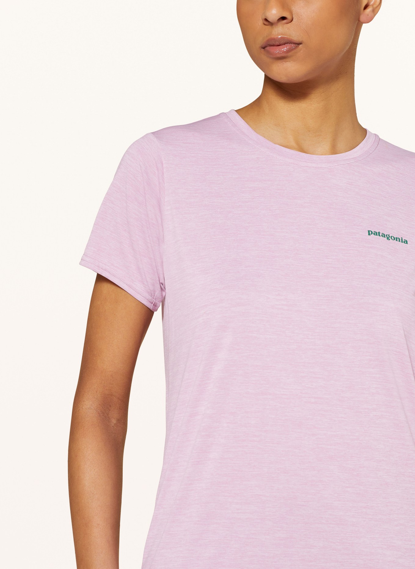 patagonia T-shirt COOL DAILY, Color: PINK (Image 4)