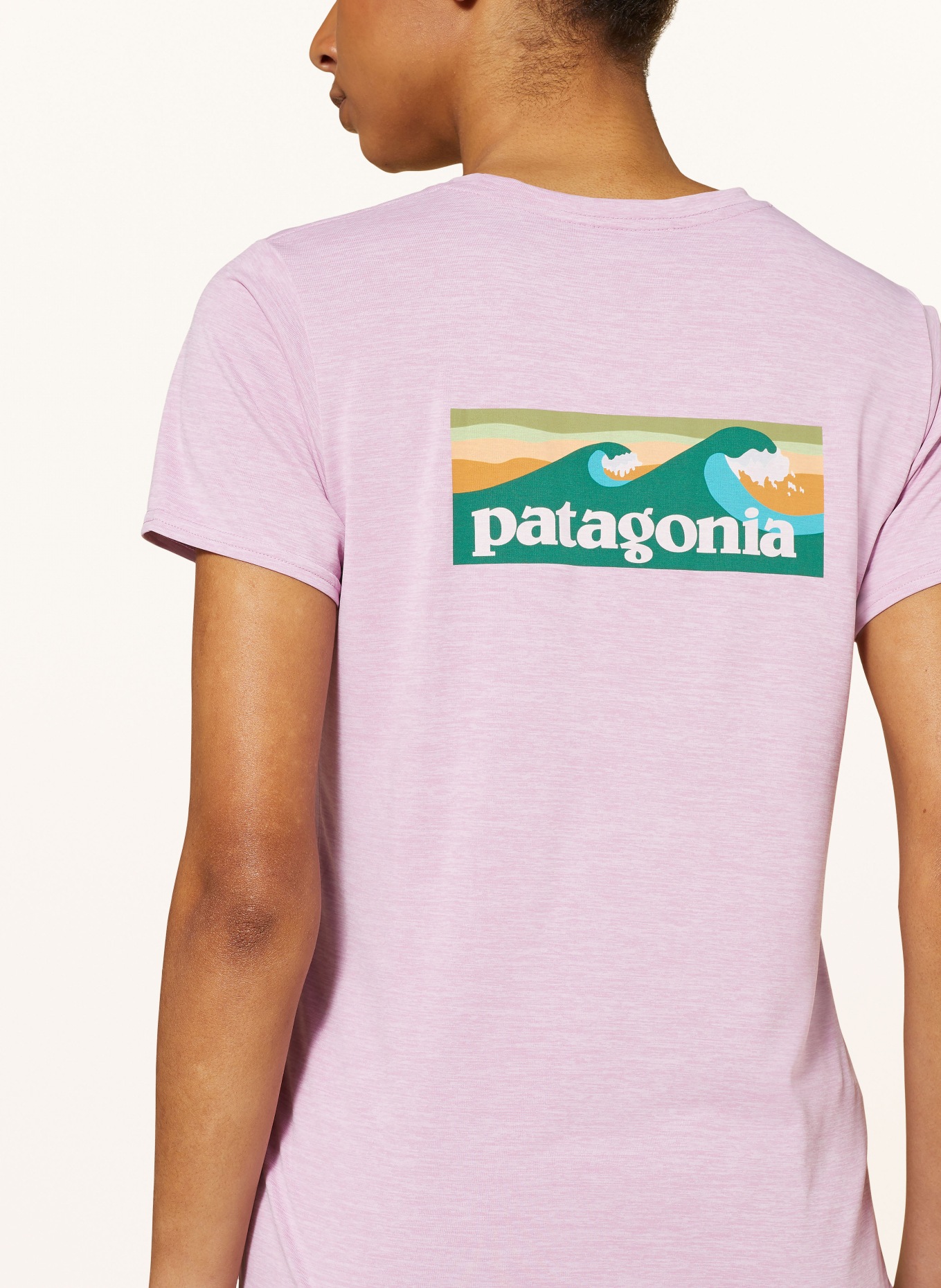 patagonia T-shirt COOL DAILY, Color: PINK (Image 5)
